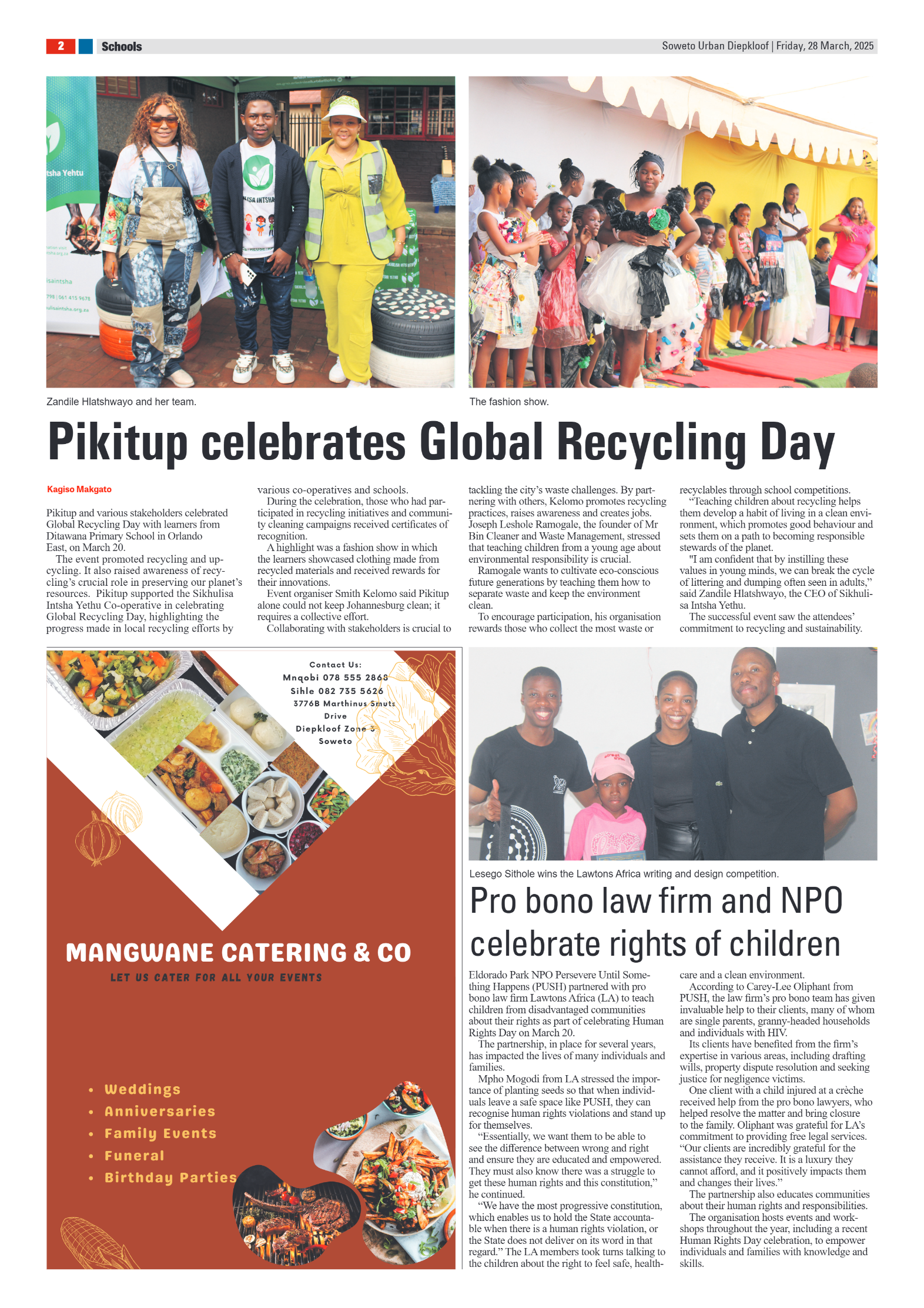 Diepkloof: 28 March 2025 page 2