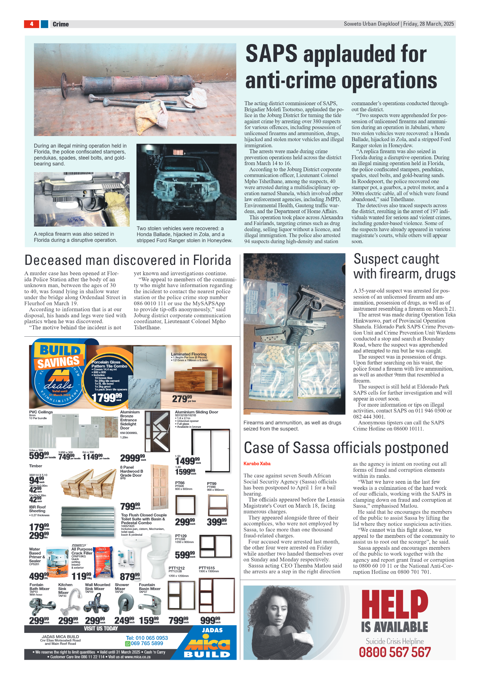 Diepkloof: 28 March 2025 page 4