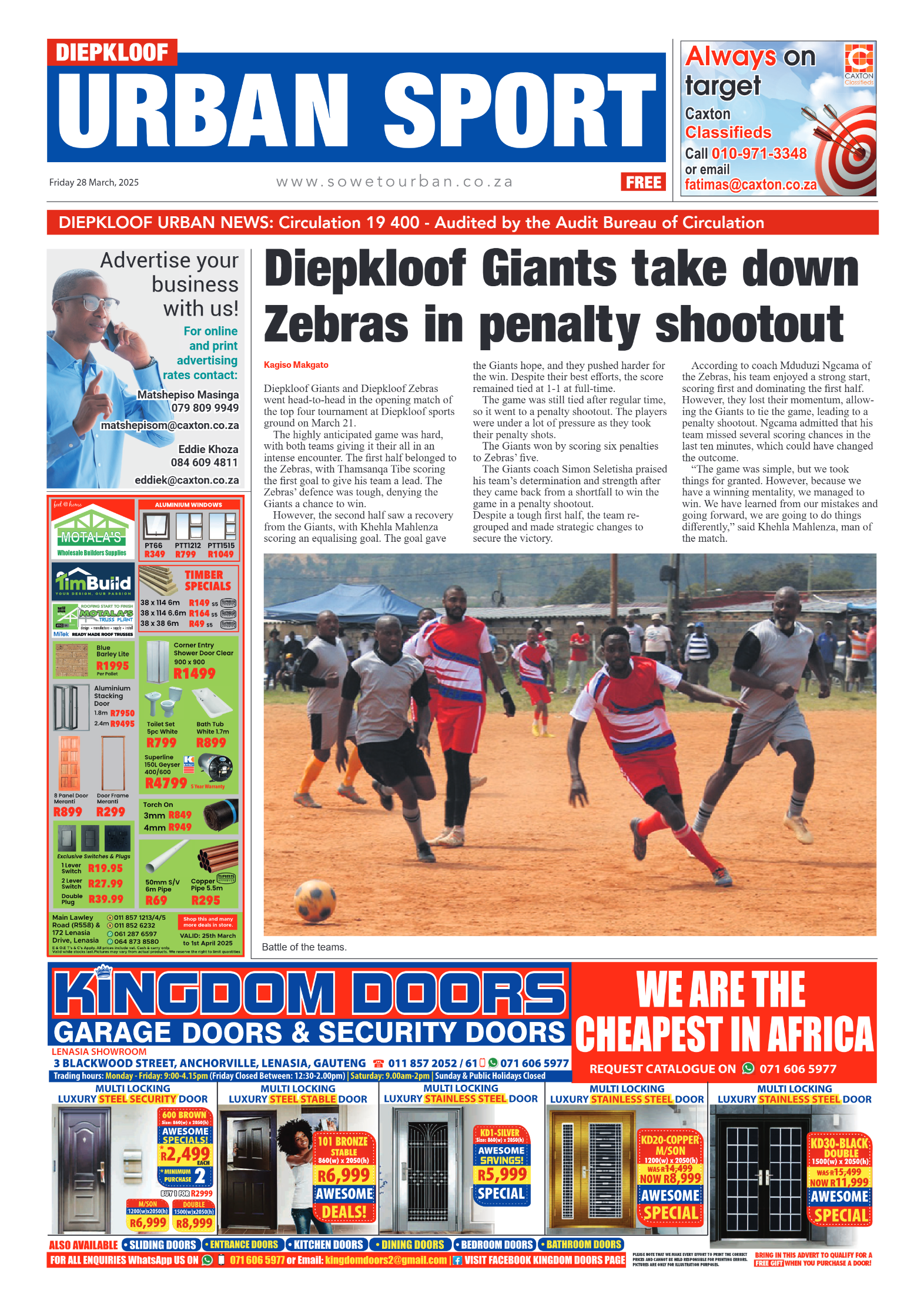 Diepkloof: 28 March 2025 page 8