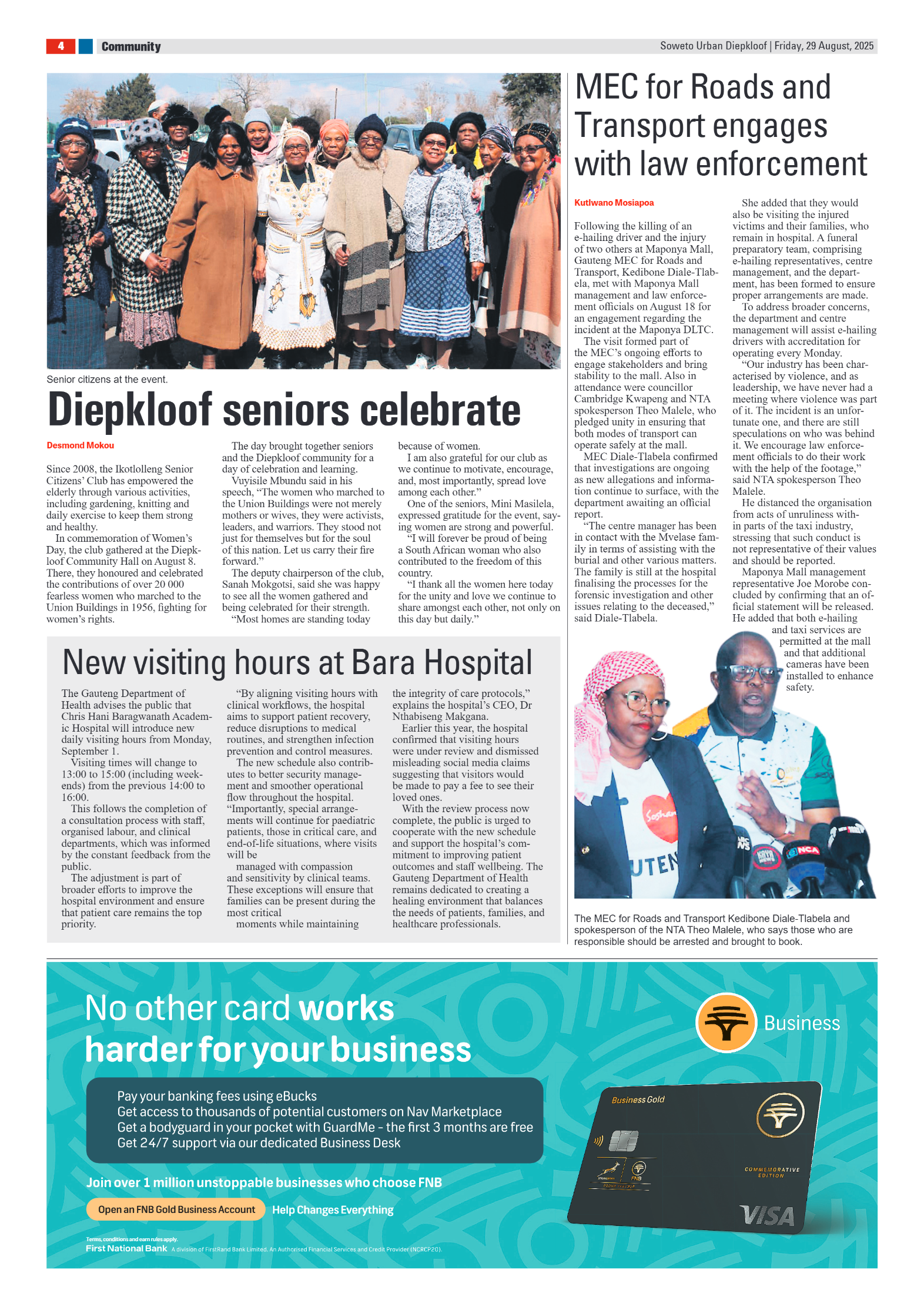 Diepkloof: 29 August 2025 page 4