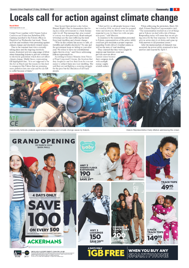 Diepkloof: 29 March 2024 page 5