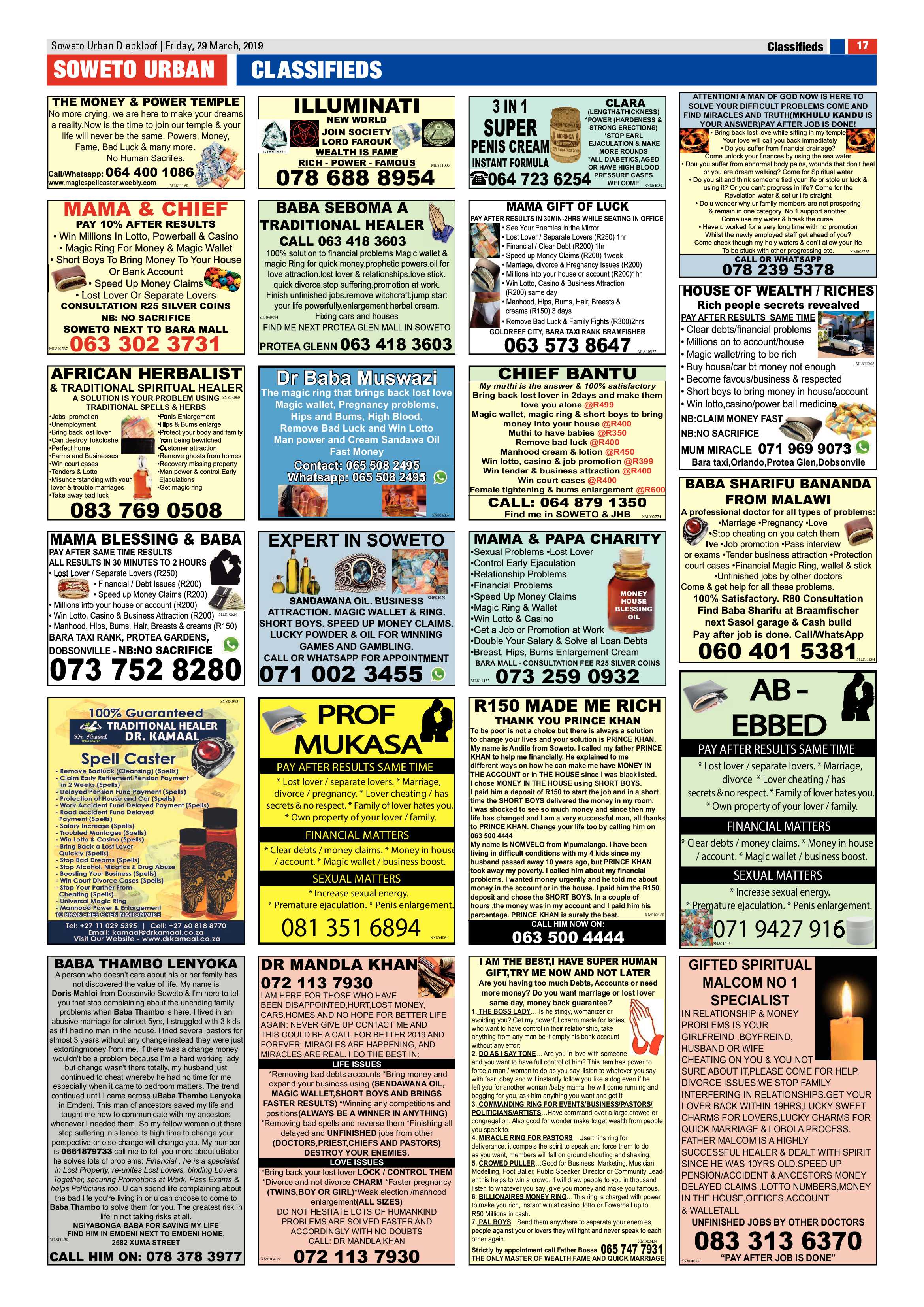 Diepkloof News – March 29 , 2019 page 18