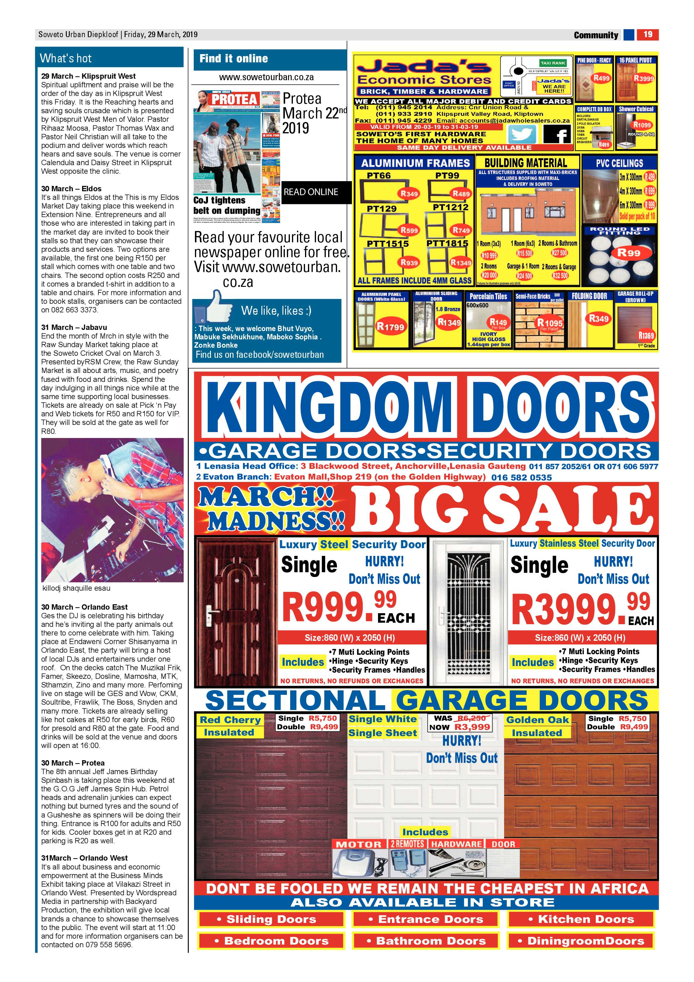 Diepkloof News – March 29 , 2019 page 20