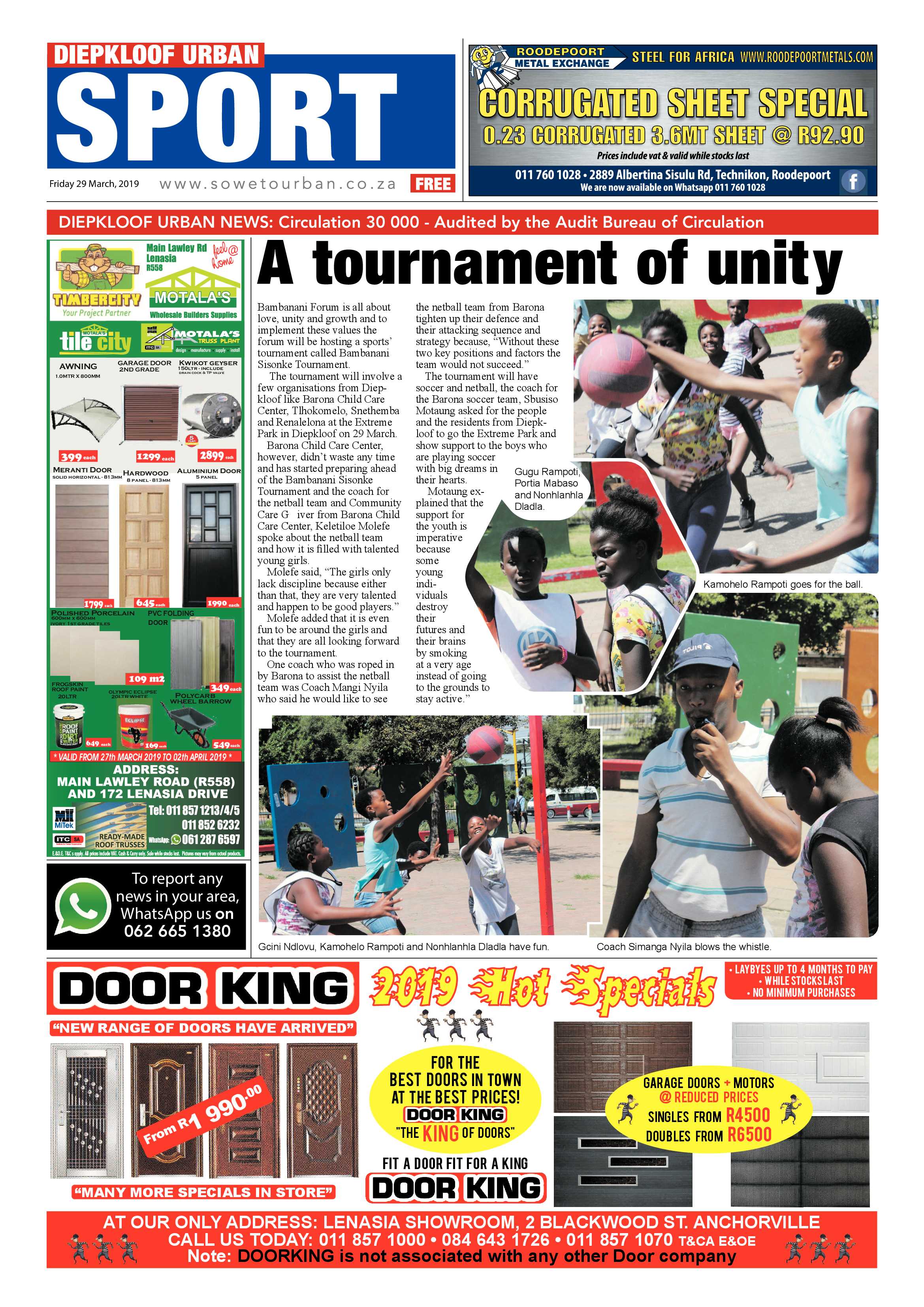 Diepkloof News – March 29 , 2019 page 25