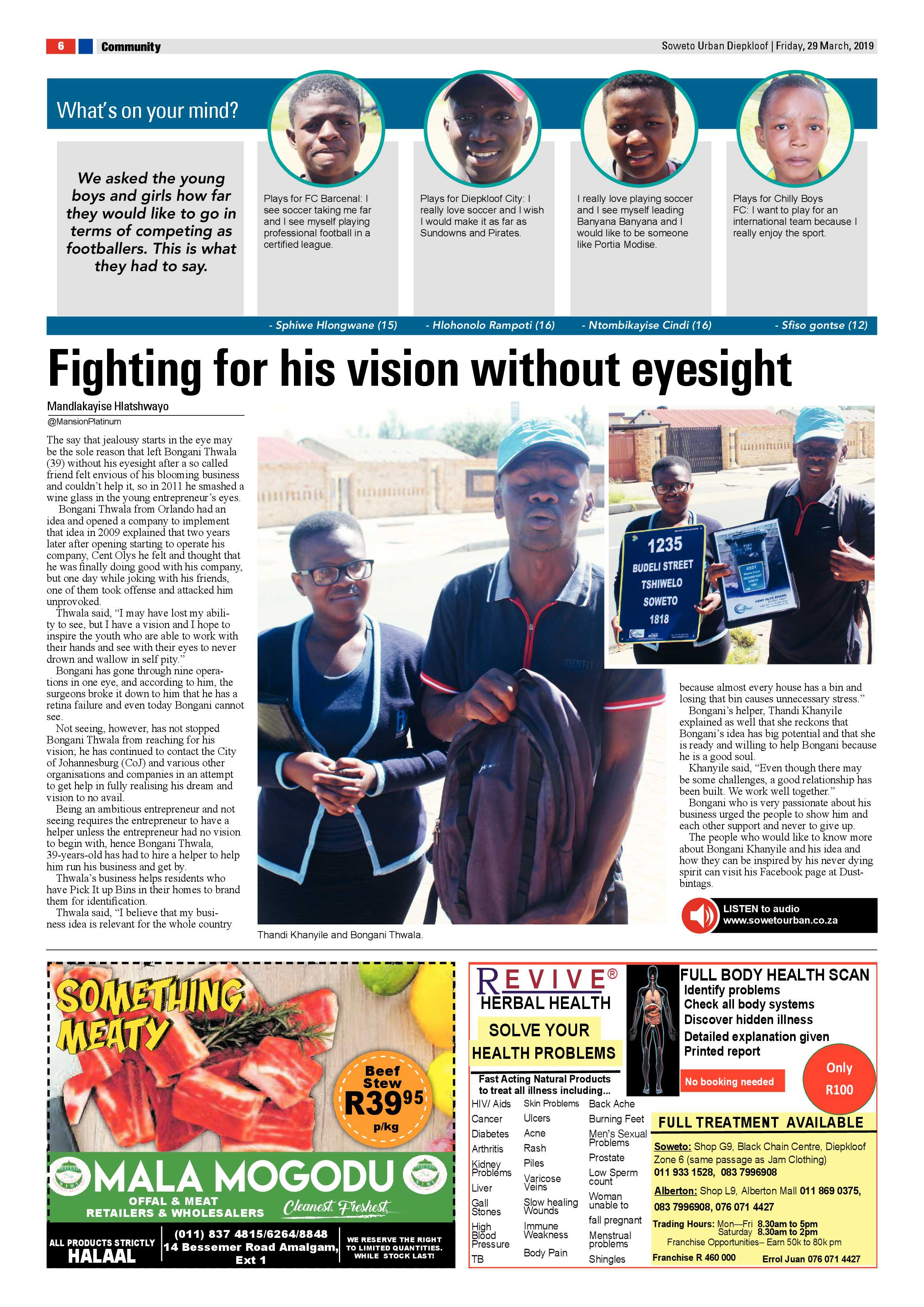 Diepkloof News – March 29 , 2019 page 7