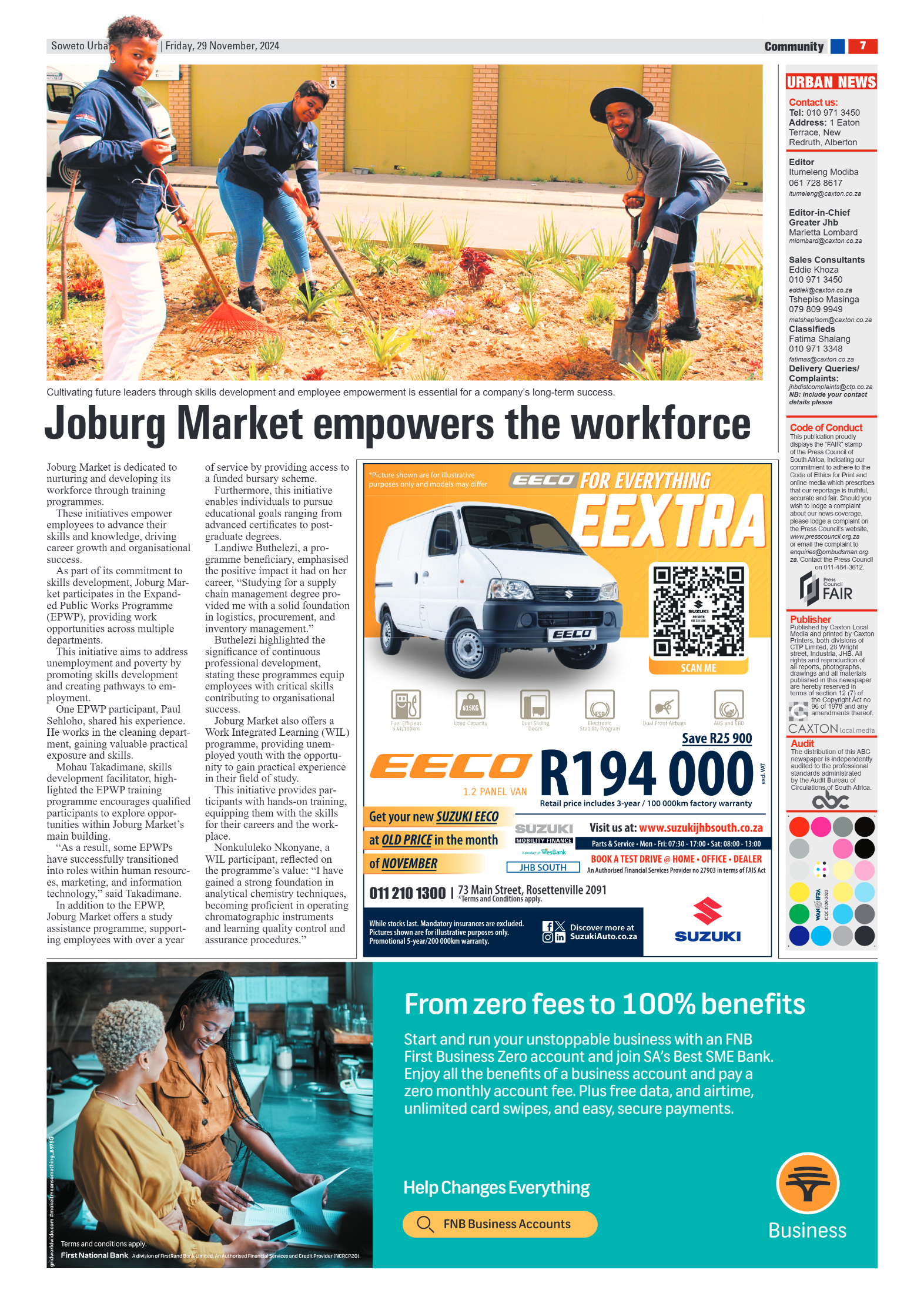 Diepkloof: 29 November 2024 page 7