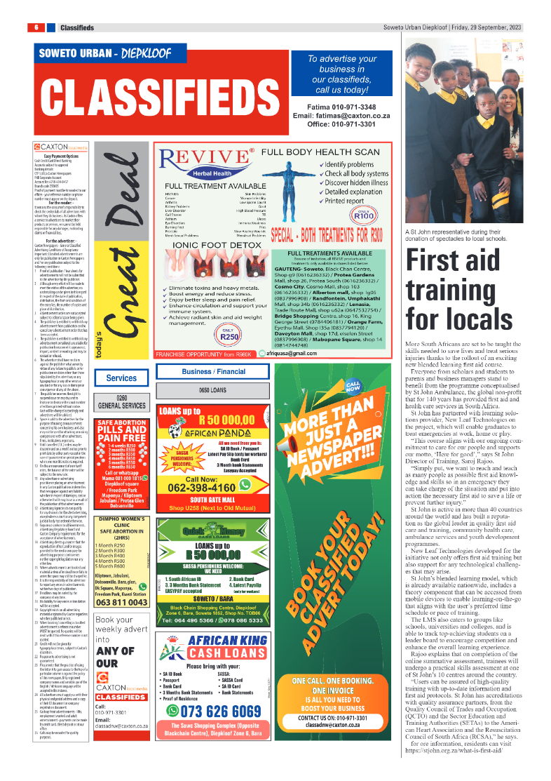 Diepkloof: 29 September 2023 page 6