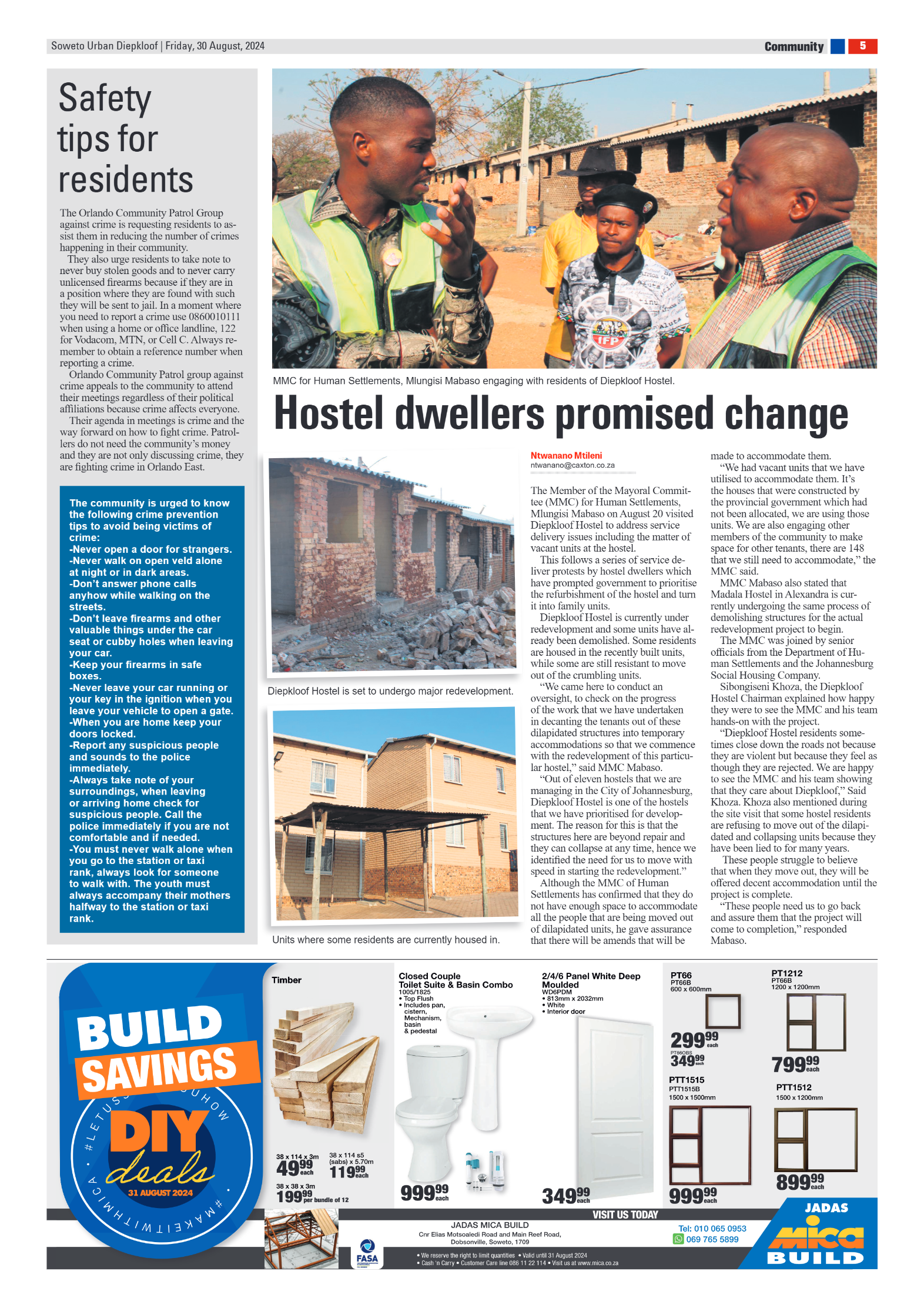 Diepkloof: 30 August 2024 page 5