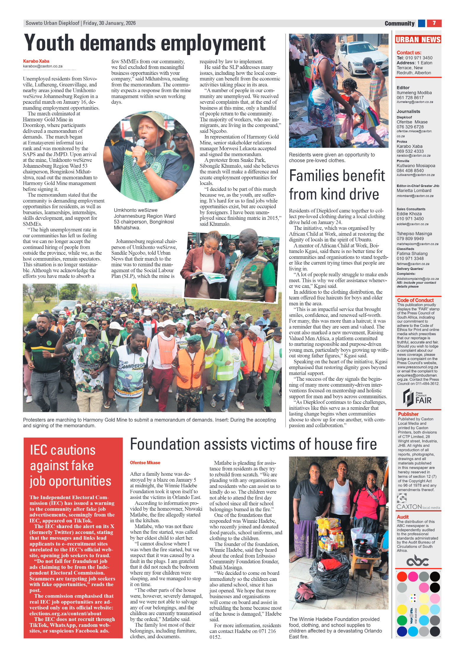 Diepkloof: 30 Friday January page 7