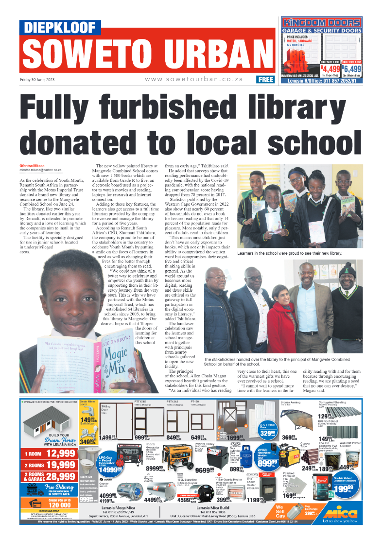 Diepkloof: 30 June 2023 page 1