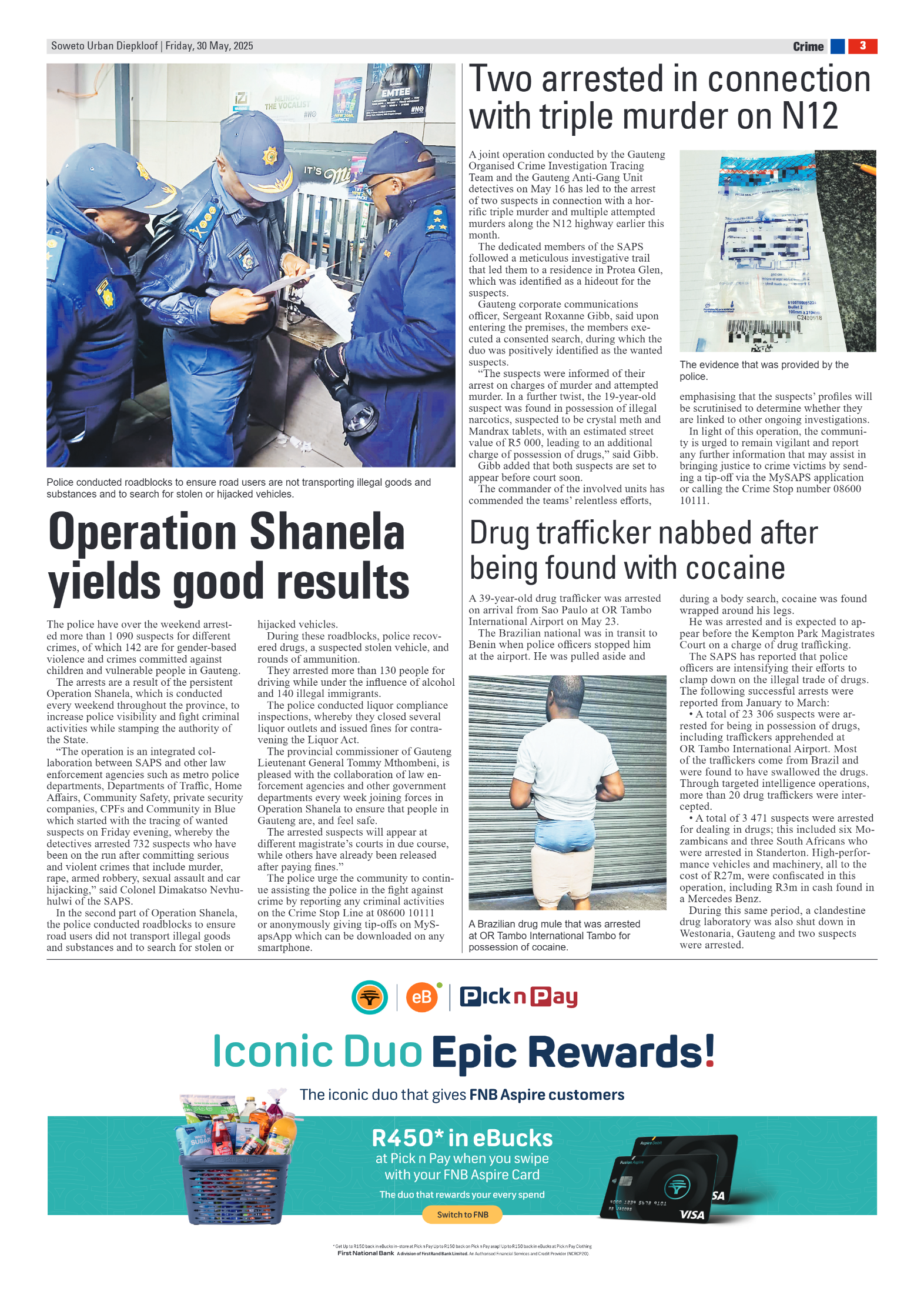 Diepkloof: 30 May 2025 page 3