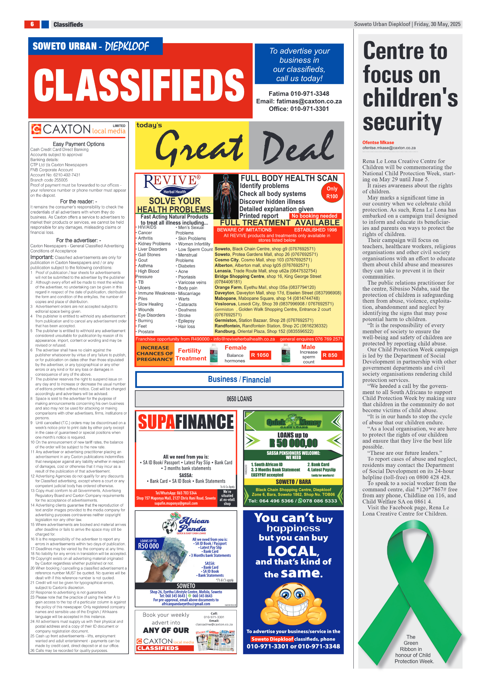Diepkloof: 30 May 2025 page 6