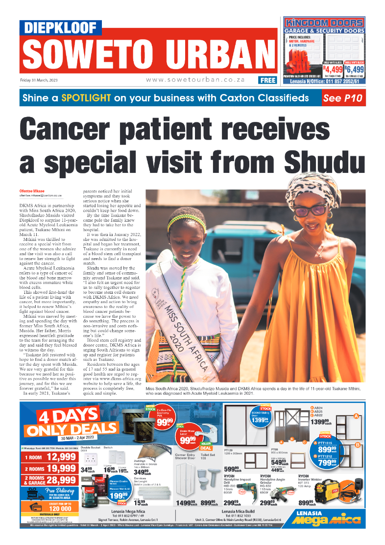 31 March Diepkloof page 1