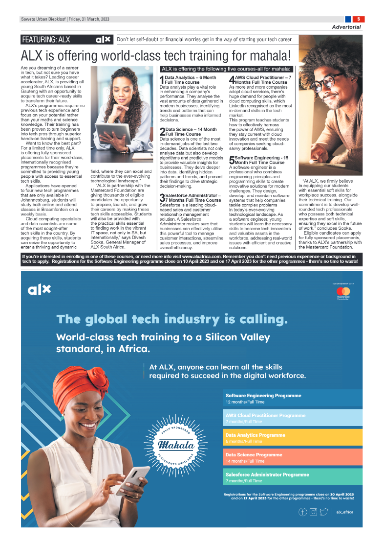 31 March Diepkloof page 5