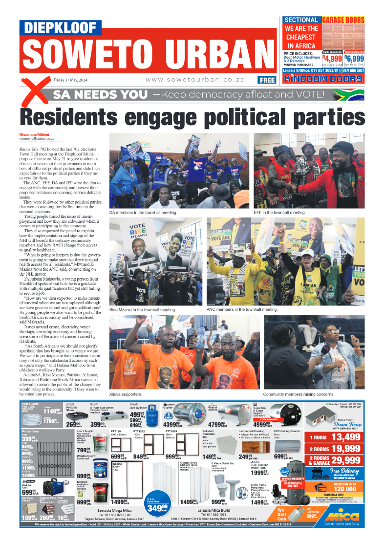 Diepkloof:  May 31 202 page 1