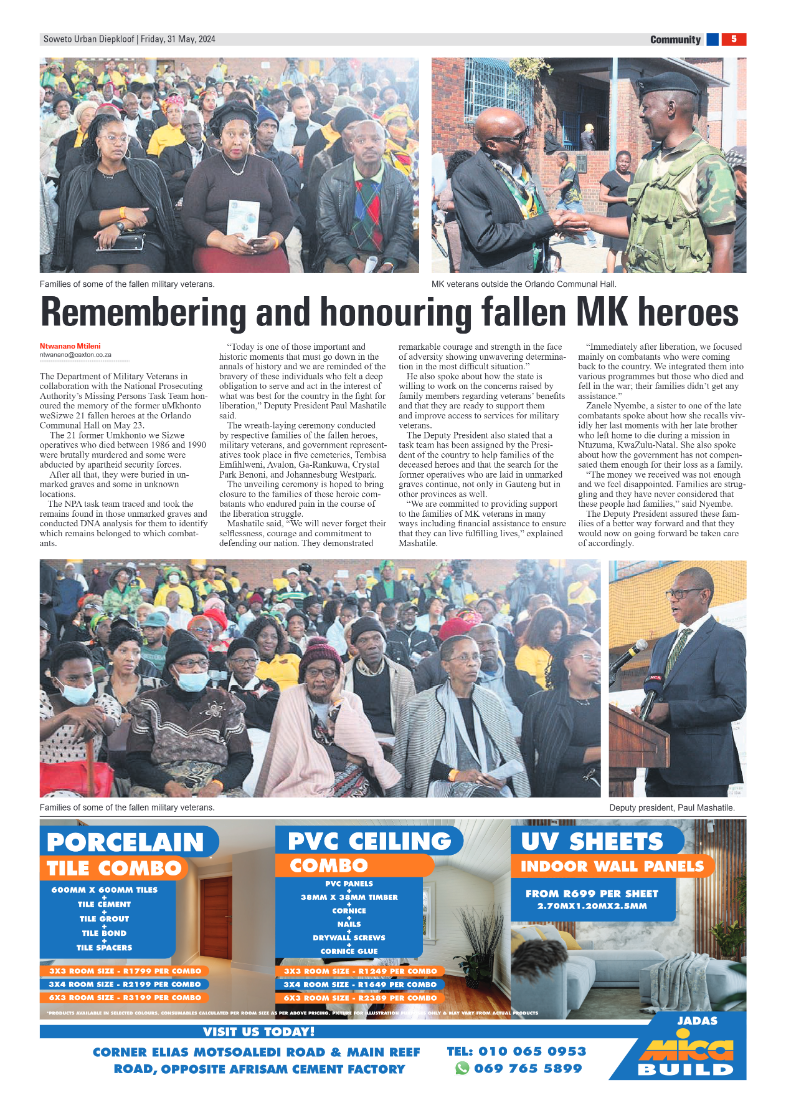 Diepkloof:  May 31 202 page 5
