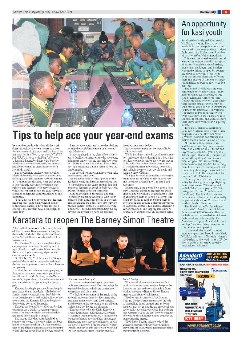 Diepkloof: 03 November 2023 page 5