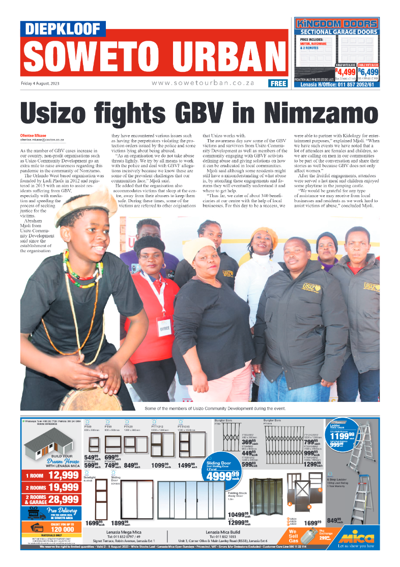 Diepkloof: 04 August 2023 page 1