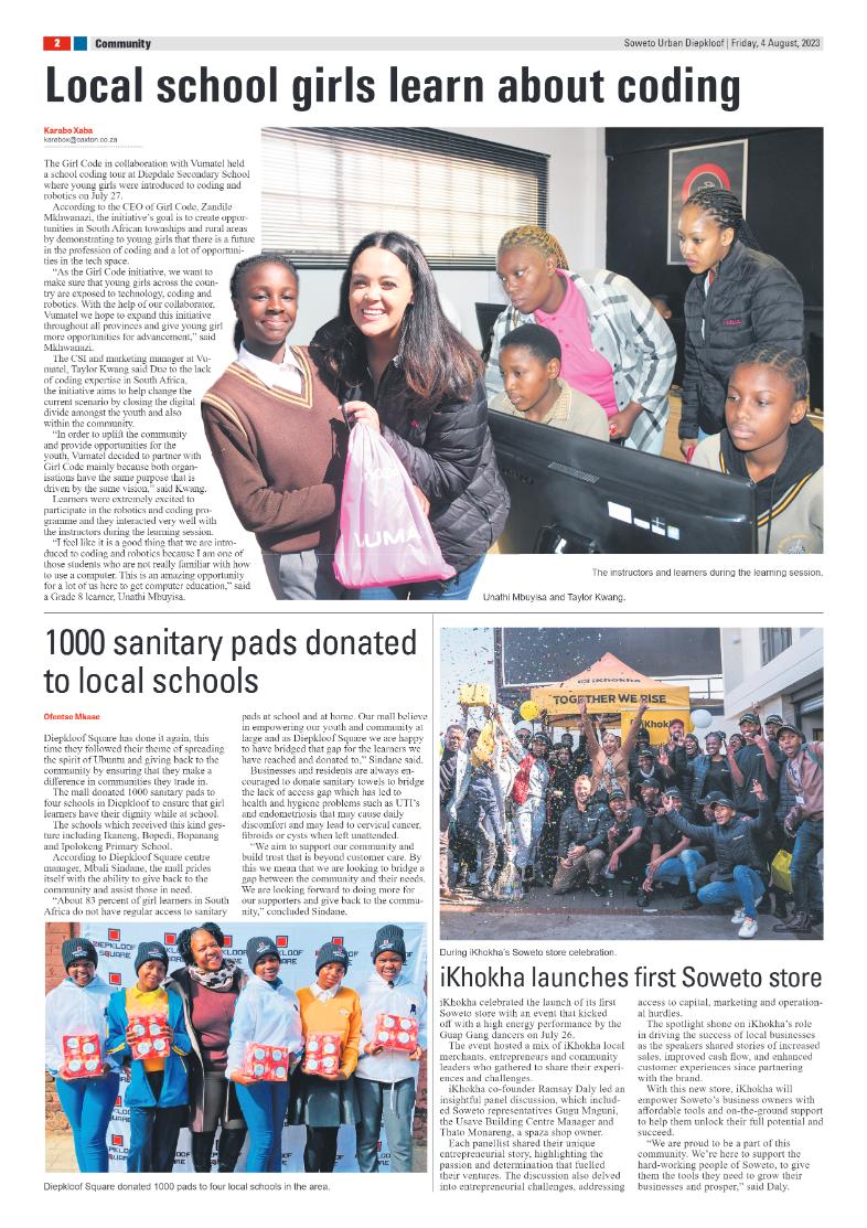 Diepkloof: 04 August 2023 page 2