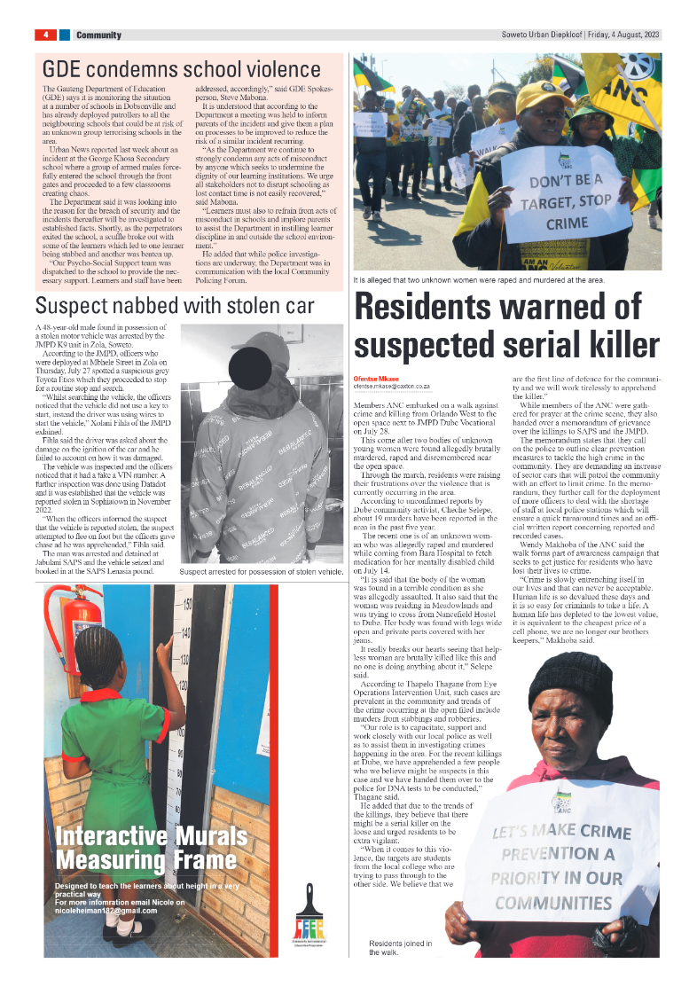 Diepkloof: 04 August 2023 page 4