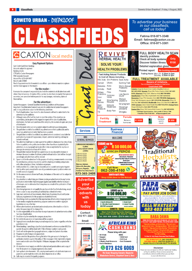 Diepkloof: 04 August 2023 page 6