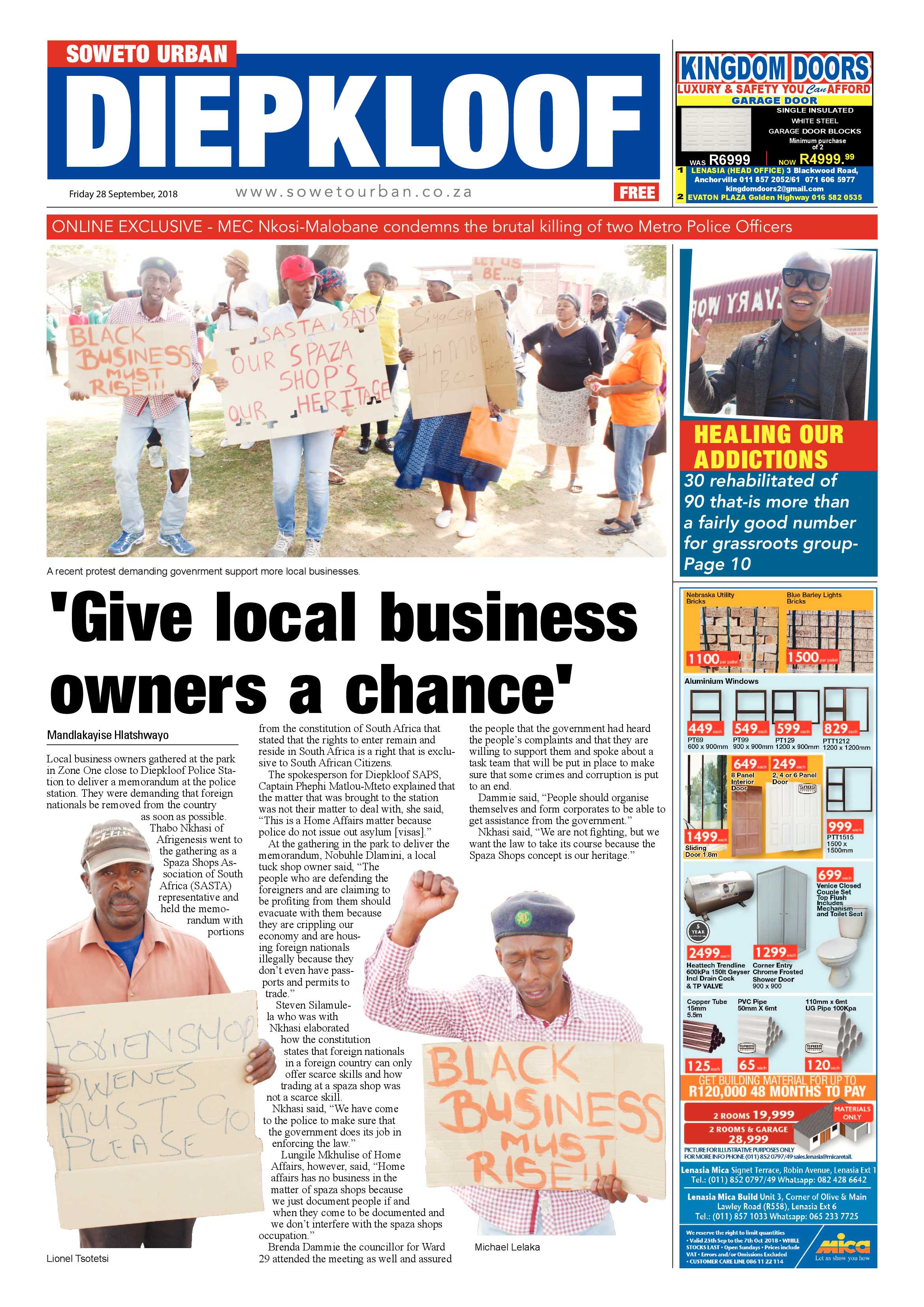 Diepkloof – October 5, 2018 issue page 2
