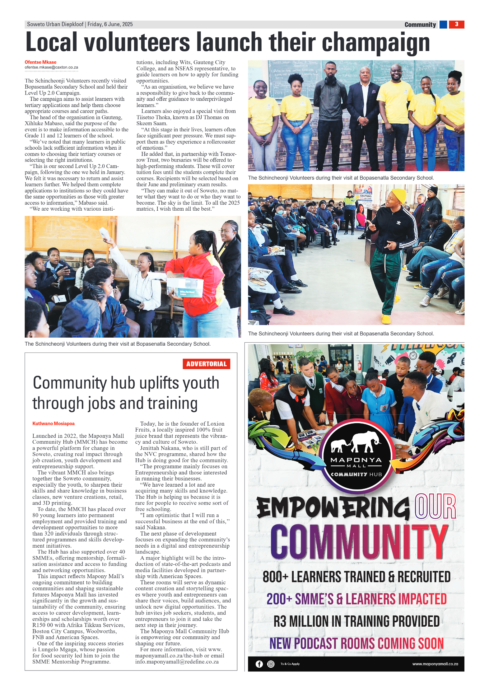 Diepkloof: 06 June 2025 page 3