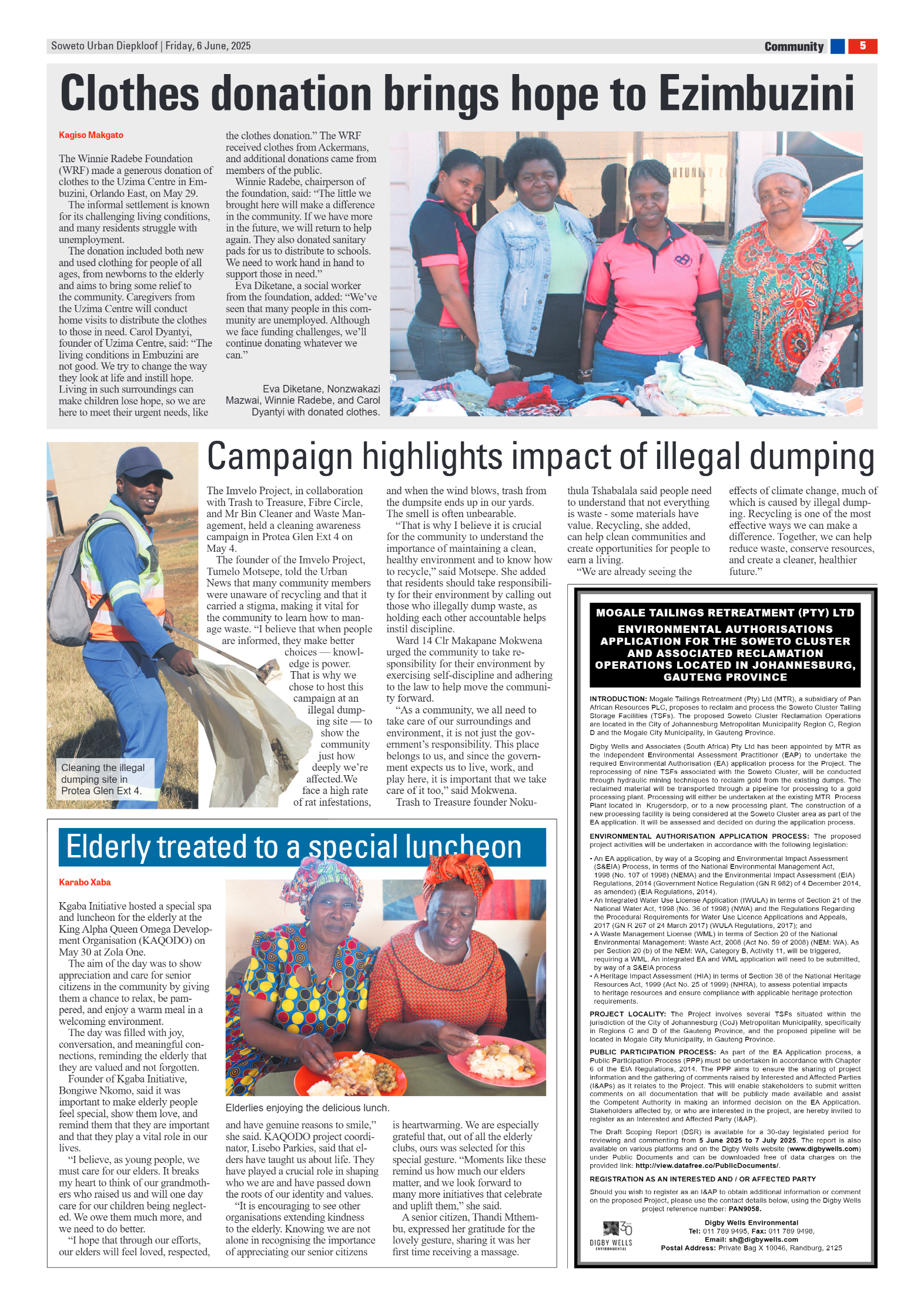 Diepkloof: 06 June 2025 page 5