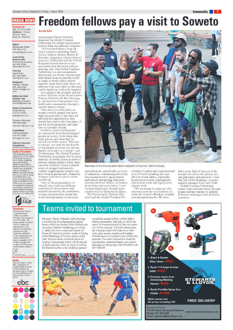 Diepkloof: 7 April 2023 page 7