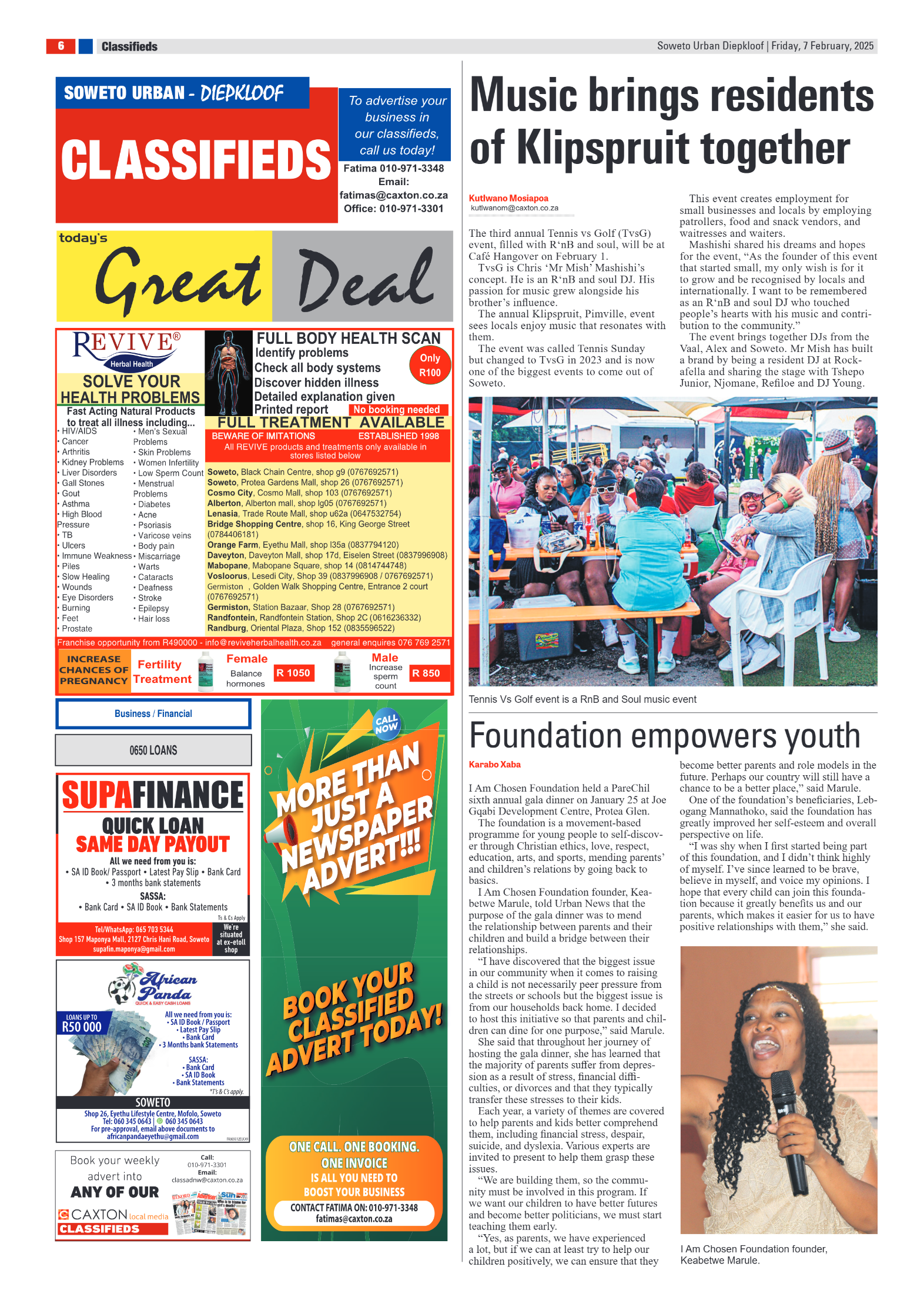 Diepkloof: 7 February 2025 page 6