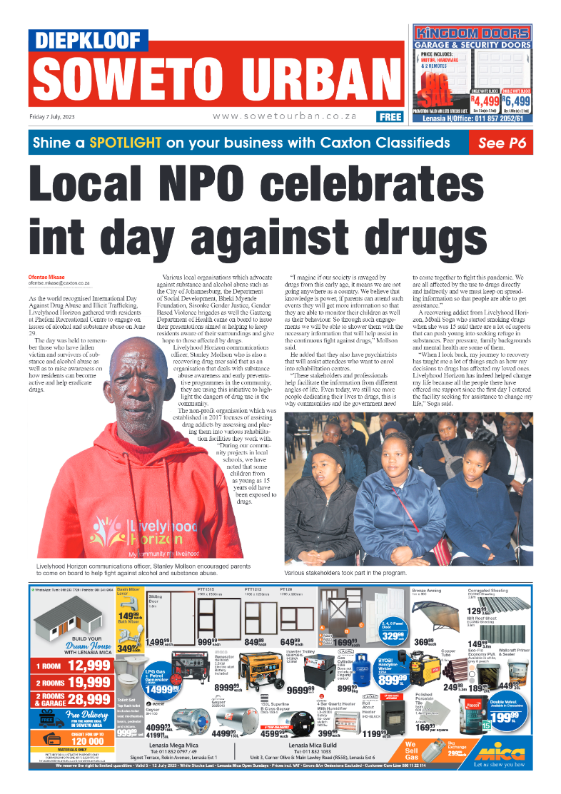 Diepkloof: 07 July 2023 page 1