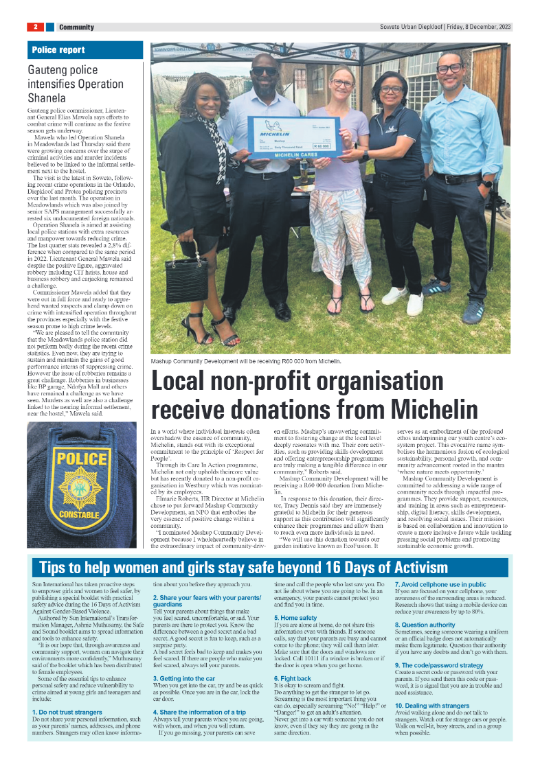 Diepkloof: 08 December 2023 page 2
