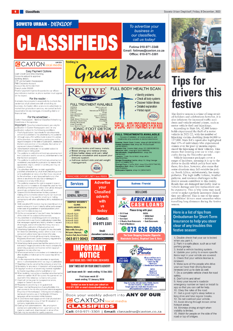Diepkloof: 08 December 2023 page 6