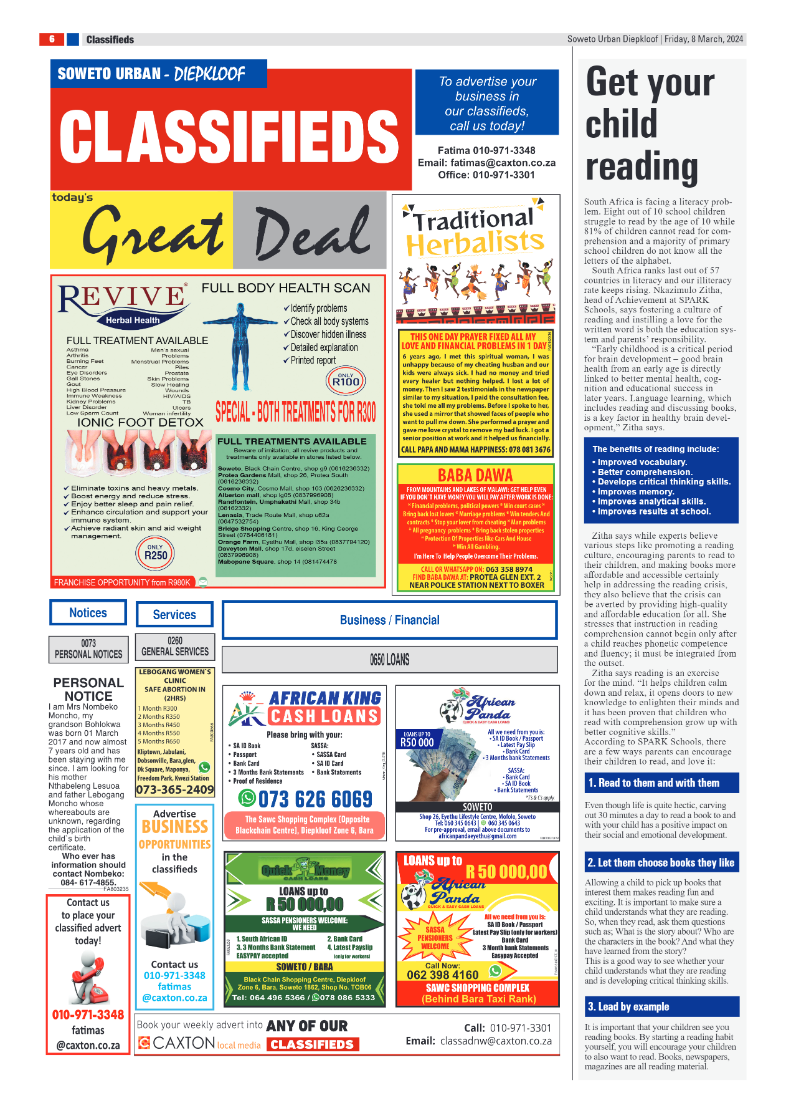 Diepkloof: 8 March 2024 page 6