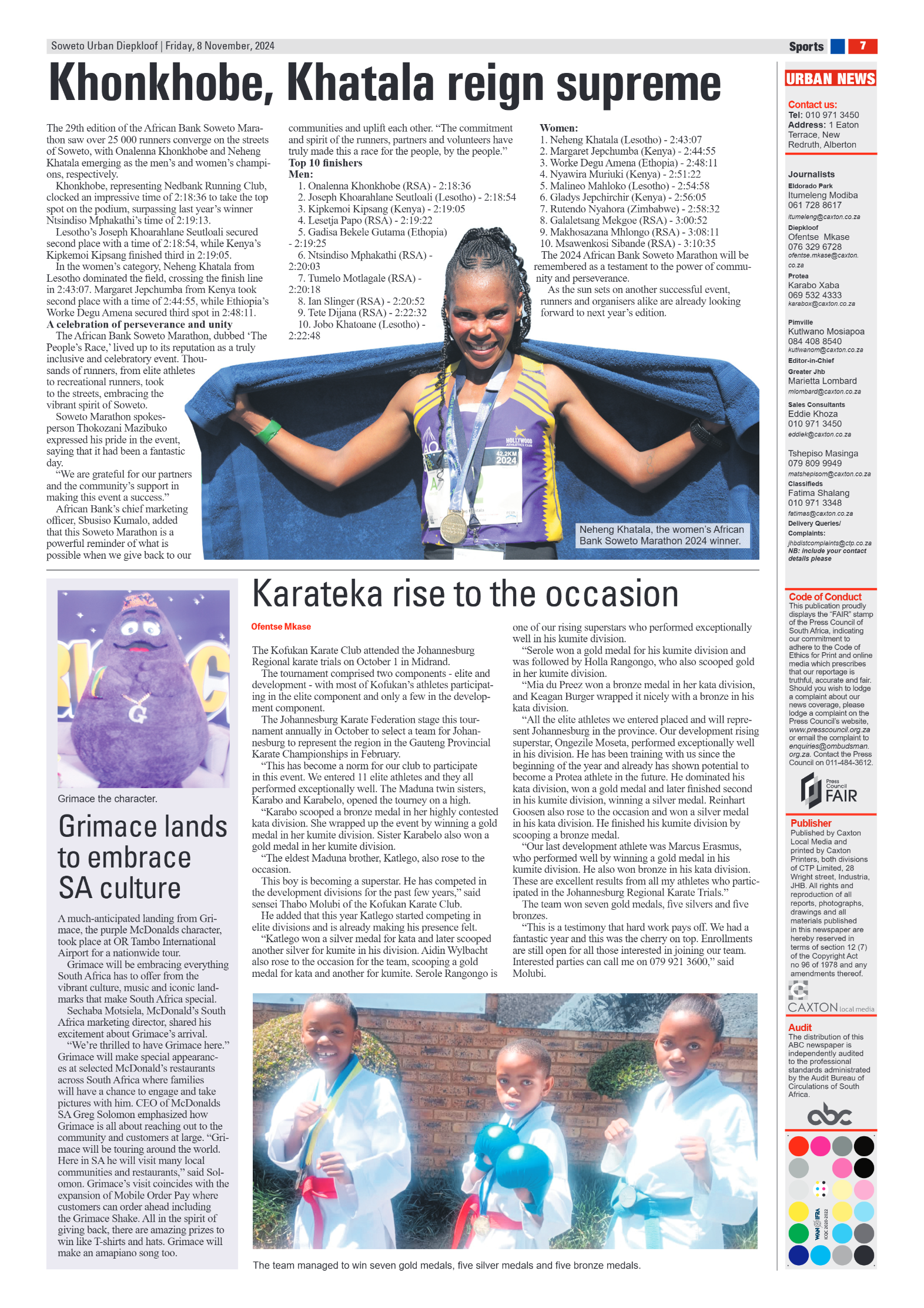 Diepkloof: 08 November 2024 page 7
