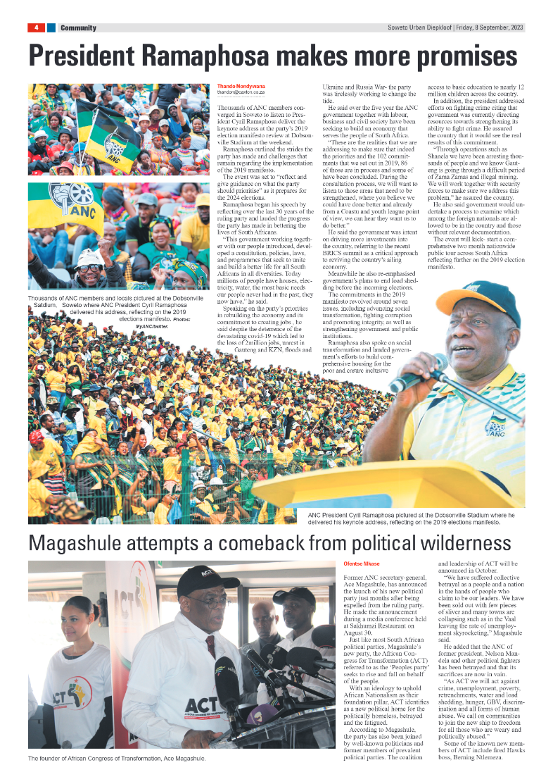 Diepkloof: 08 September 2023 page 4