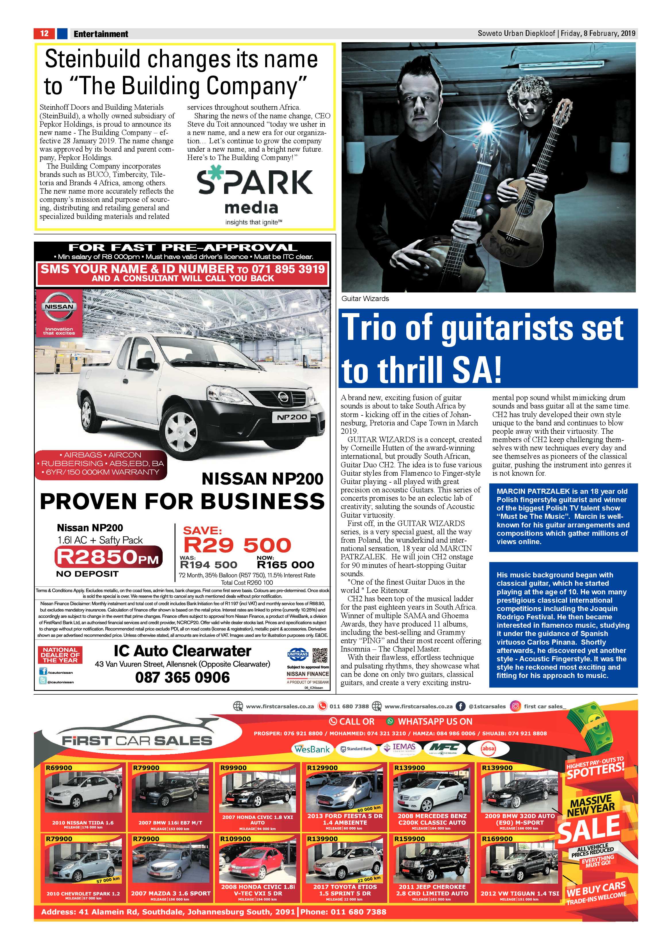 Diepkloof News – February 8, 2019 page 12