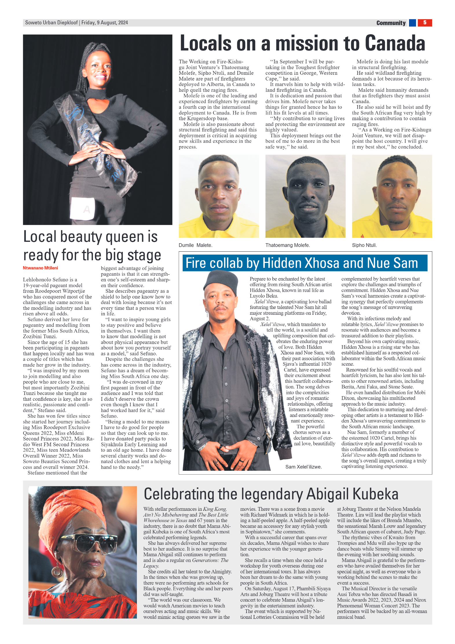 Diepkloof: 09 August 2024 page 5
