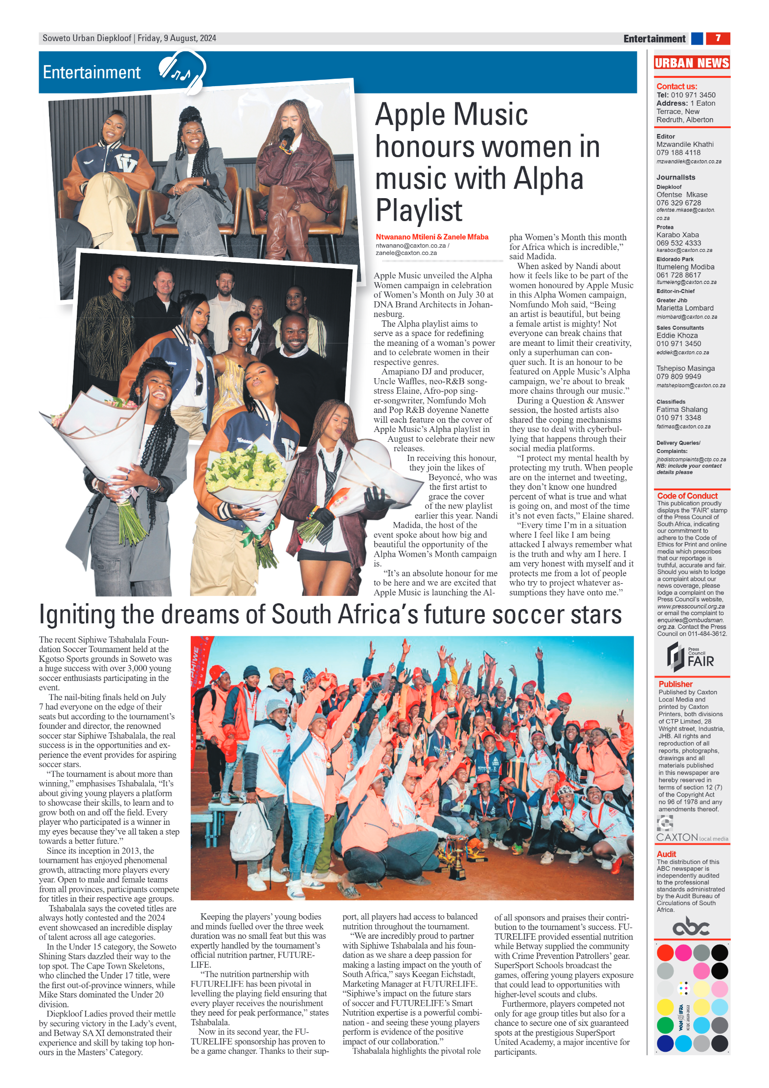 Diepkloof: 09 August 2024 page 7