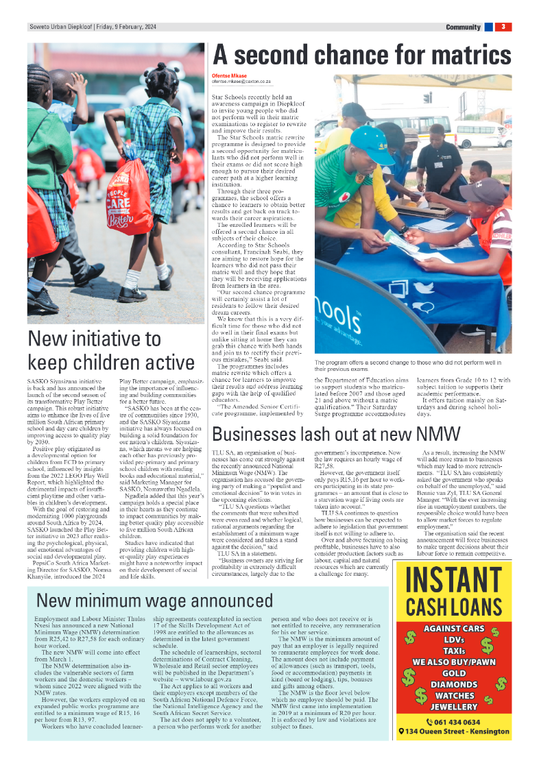 Diepkloof: 09 February 2024 page 3