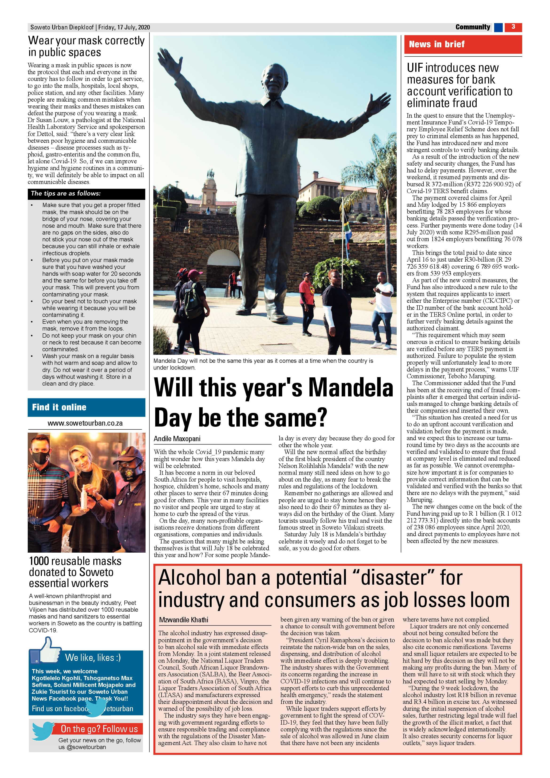 Diepkloof July 29, 2020 page 3