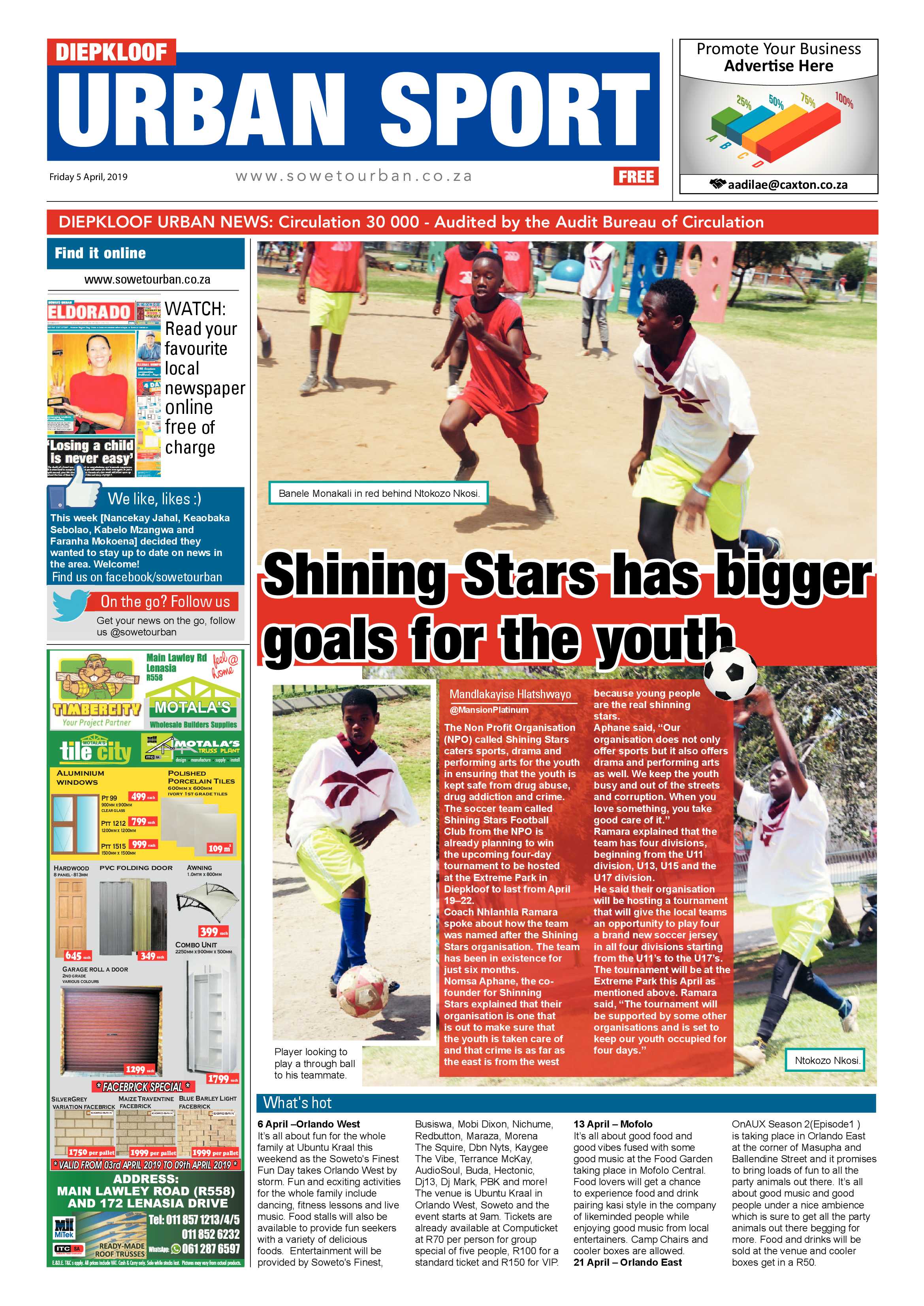Diepkloof News – April 5 , 2019 page 12