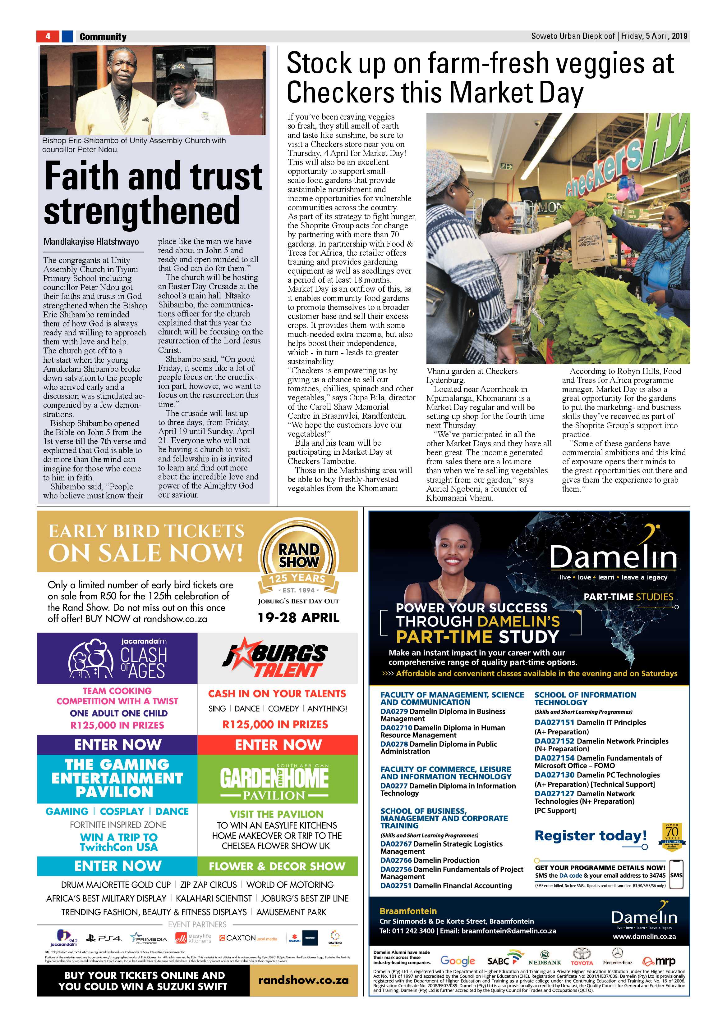 Diepkloof News – April 5 , 2019 page 4