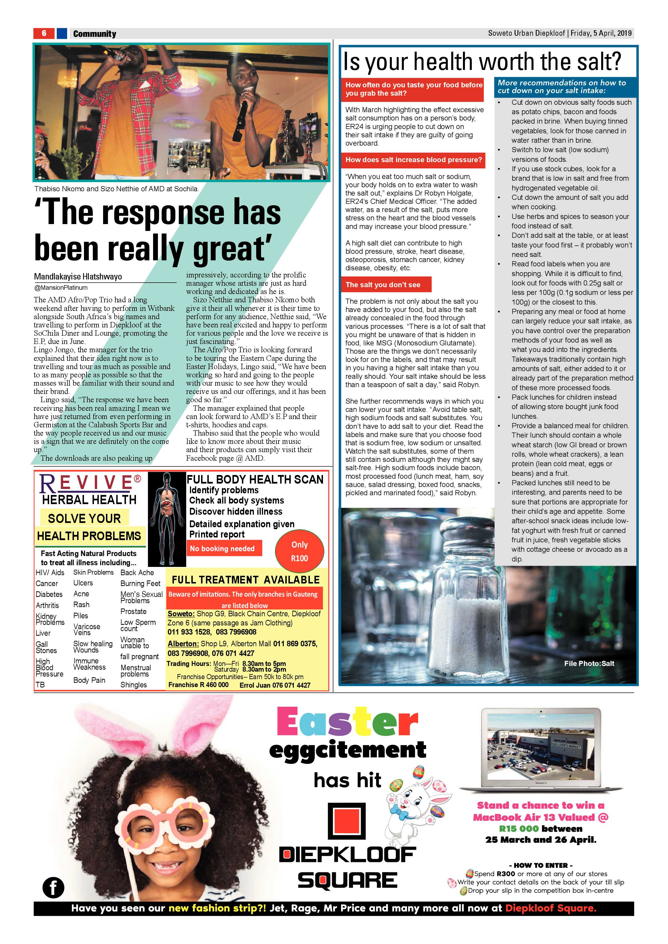 Diepkloof News – April 5 , 2019 page 6