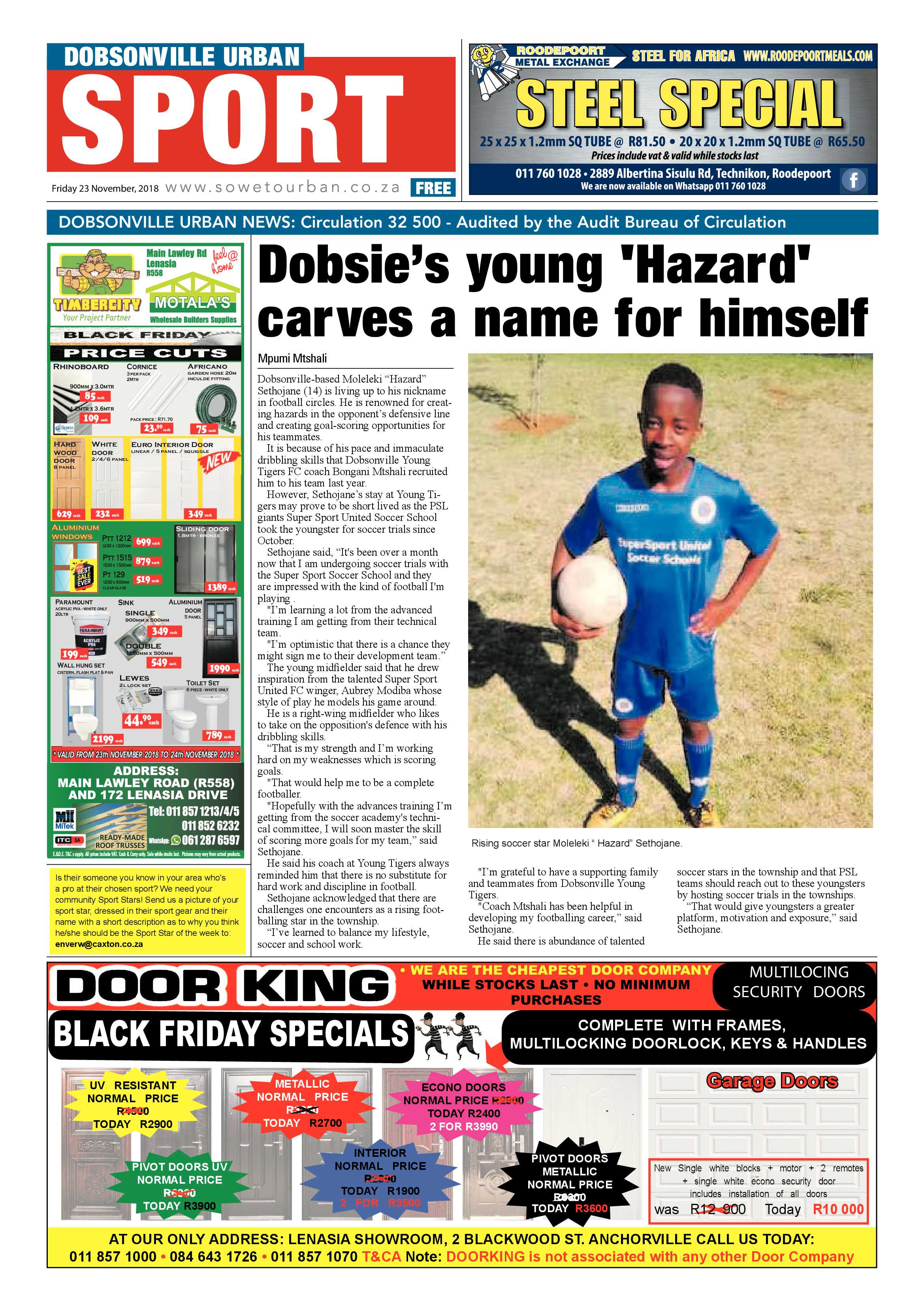 Dobsonville – November 23, 2018 issue page 32
