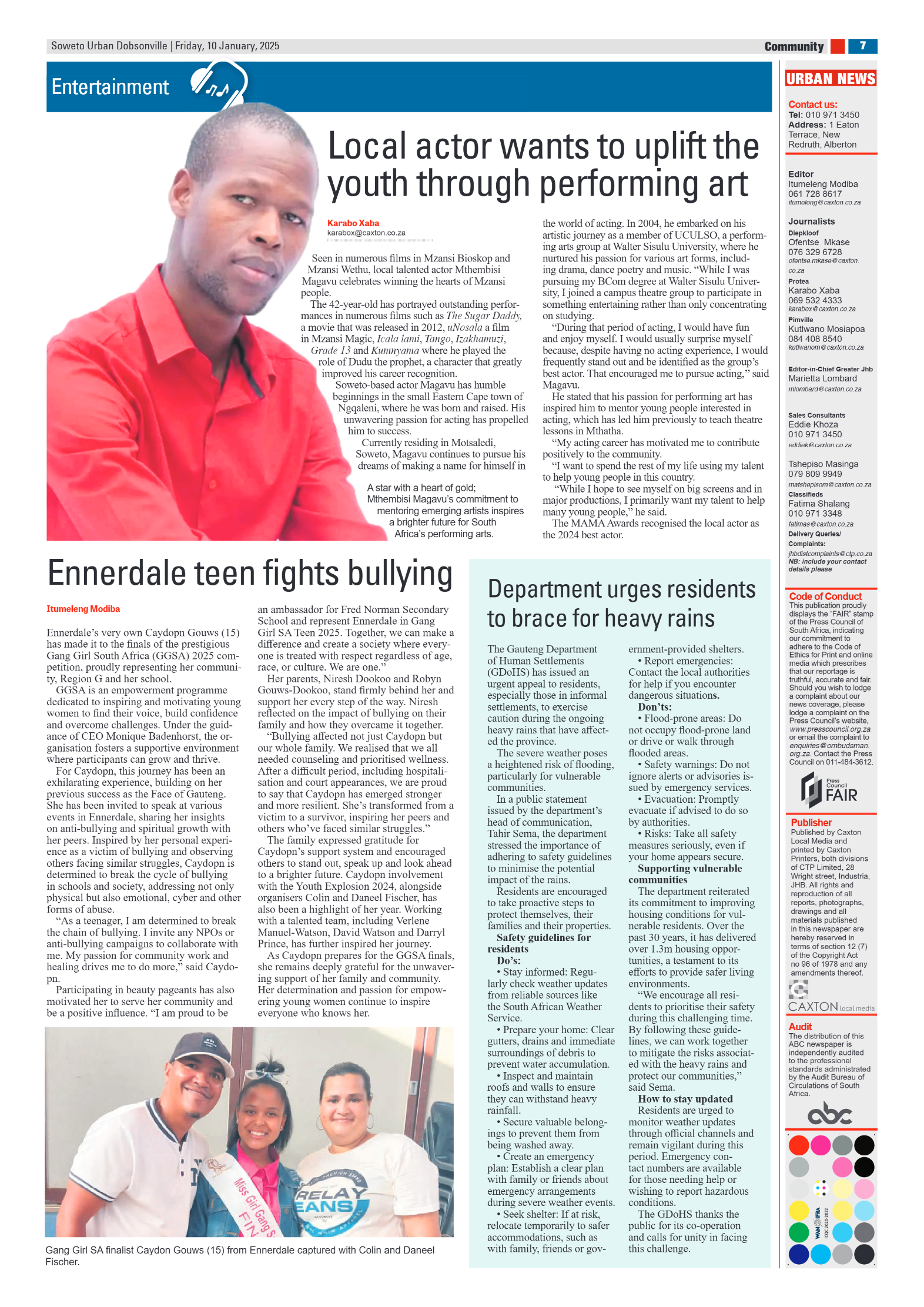 Dobsonville: 10 January 2025 page 7