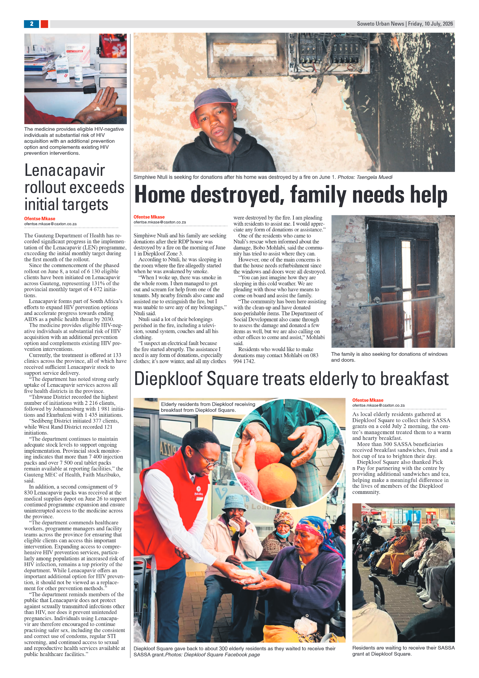 Dobsonville 10 July 2026 page 2