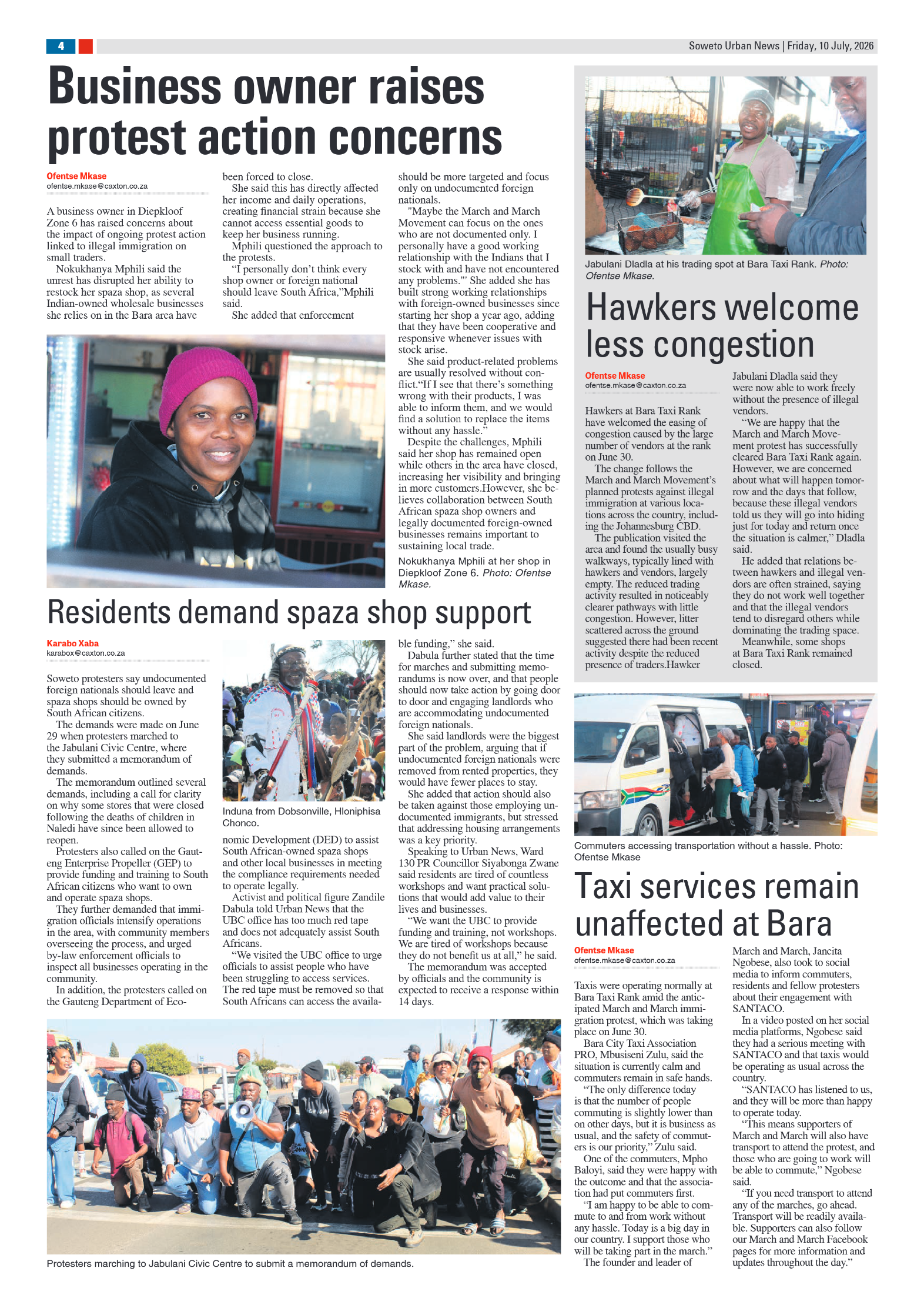 Dobsonville 10 July 2026 page 4