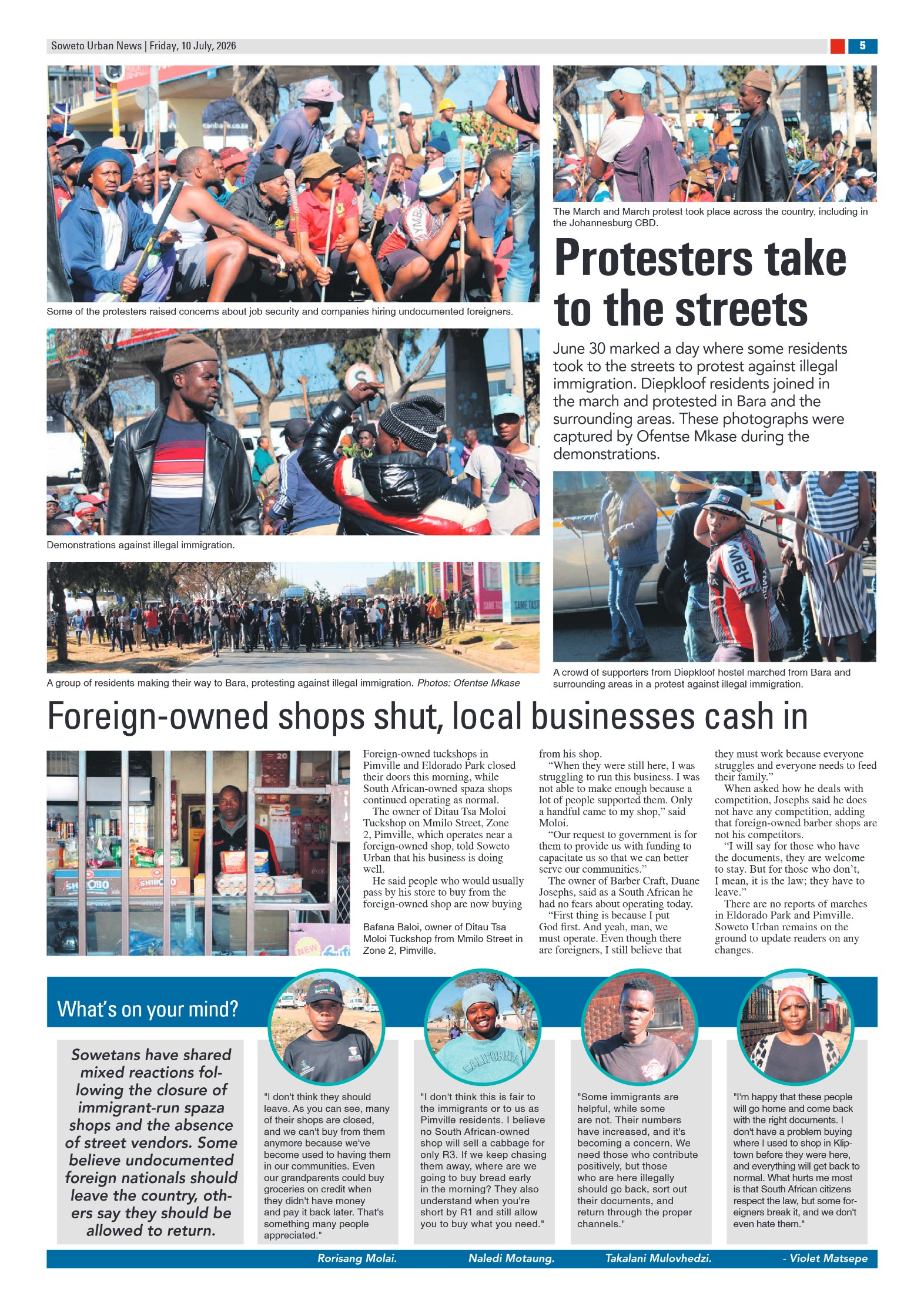 Dobsonville 10 July 2026 page 5