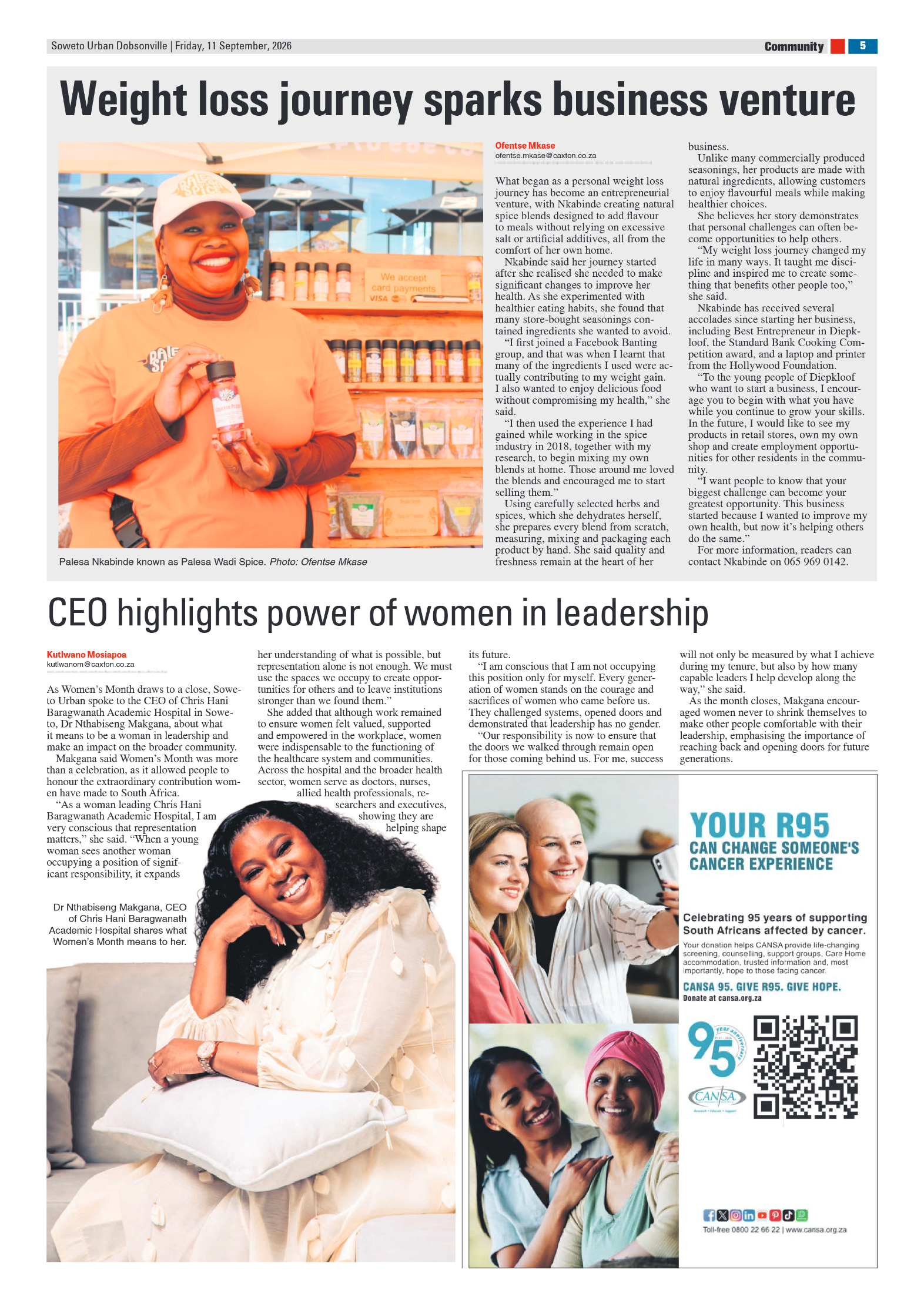 Dobsonville 11 September 2026 page 5